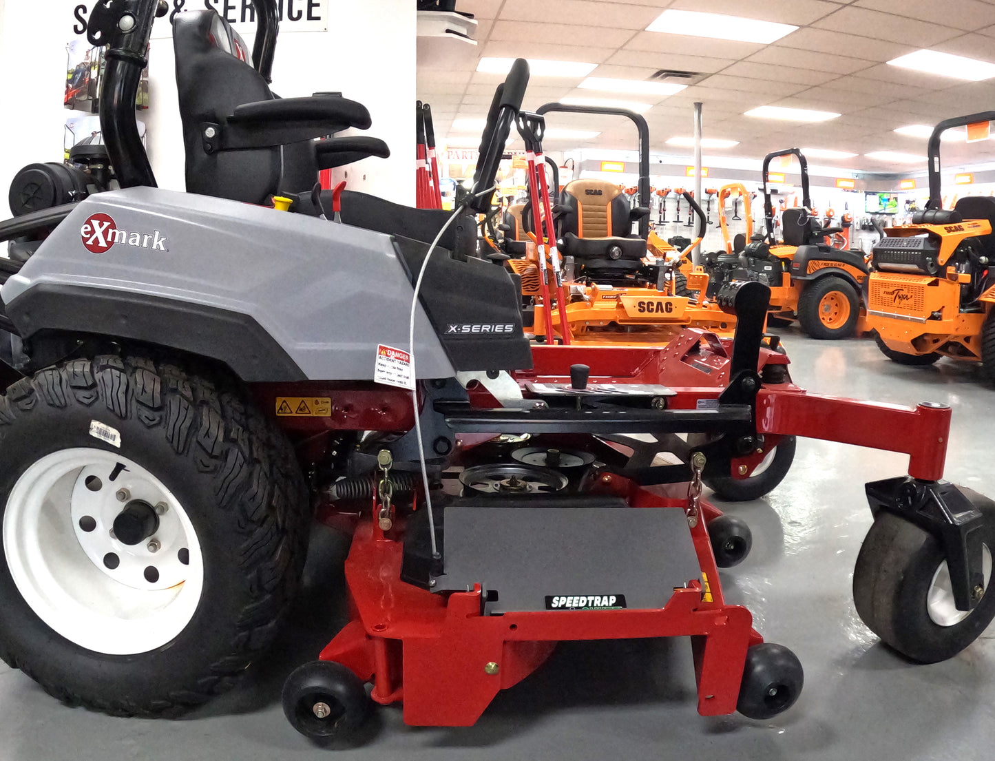 Exmark commercial mower chute replacement