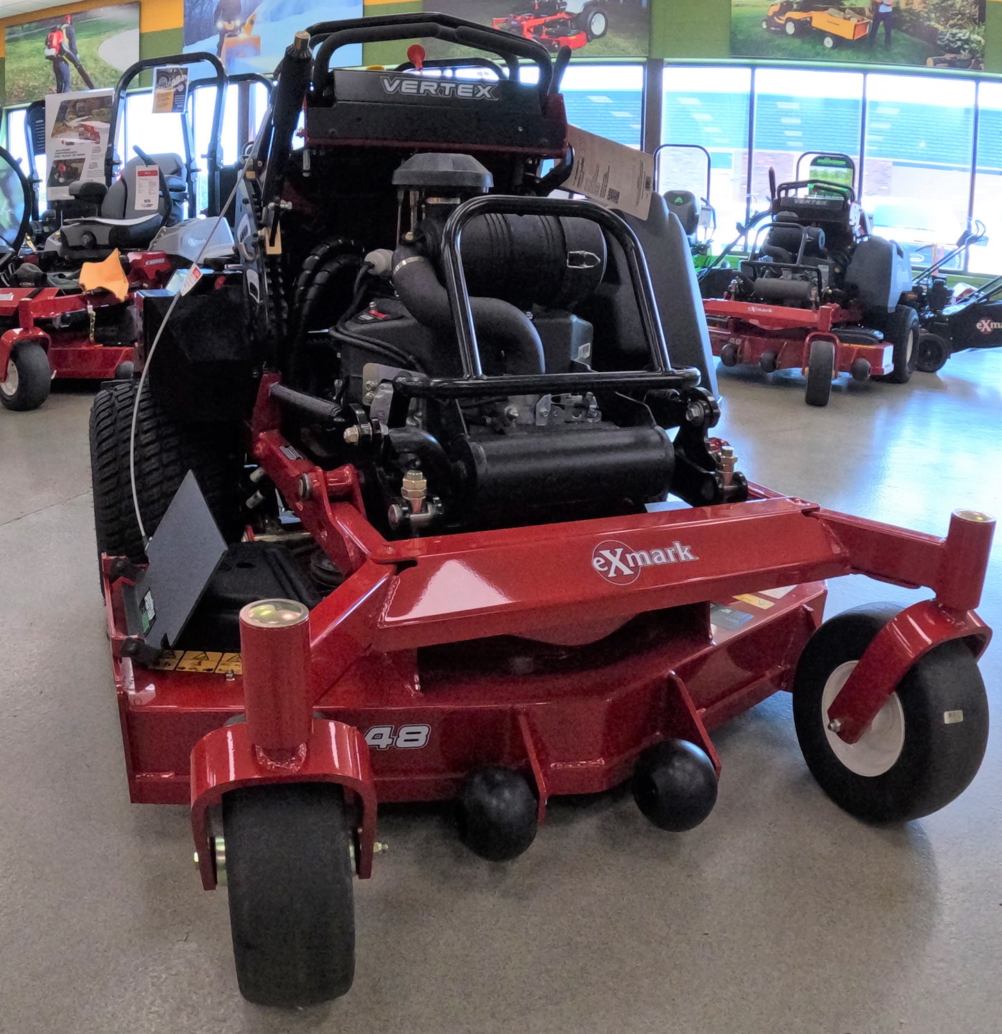 Exmark vertex chute blocker