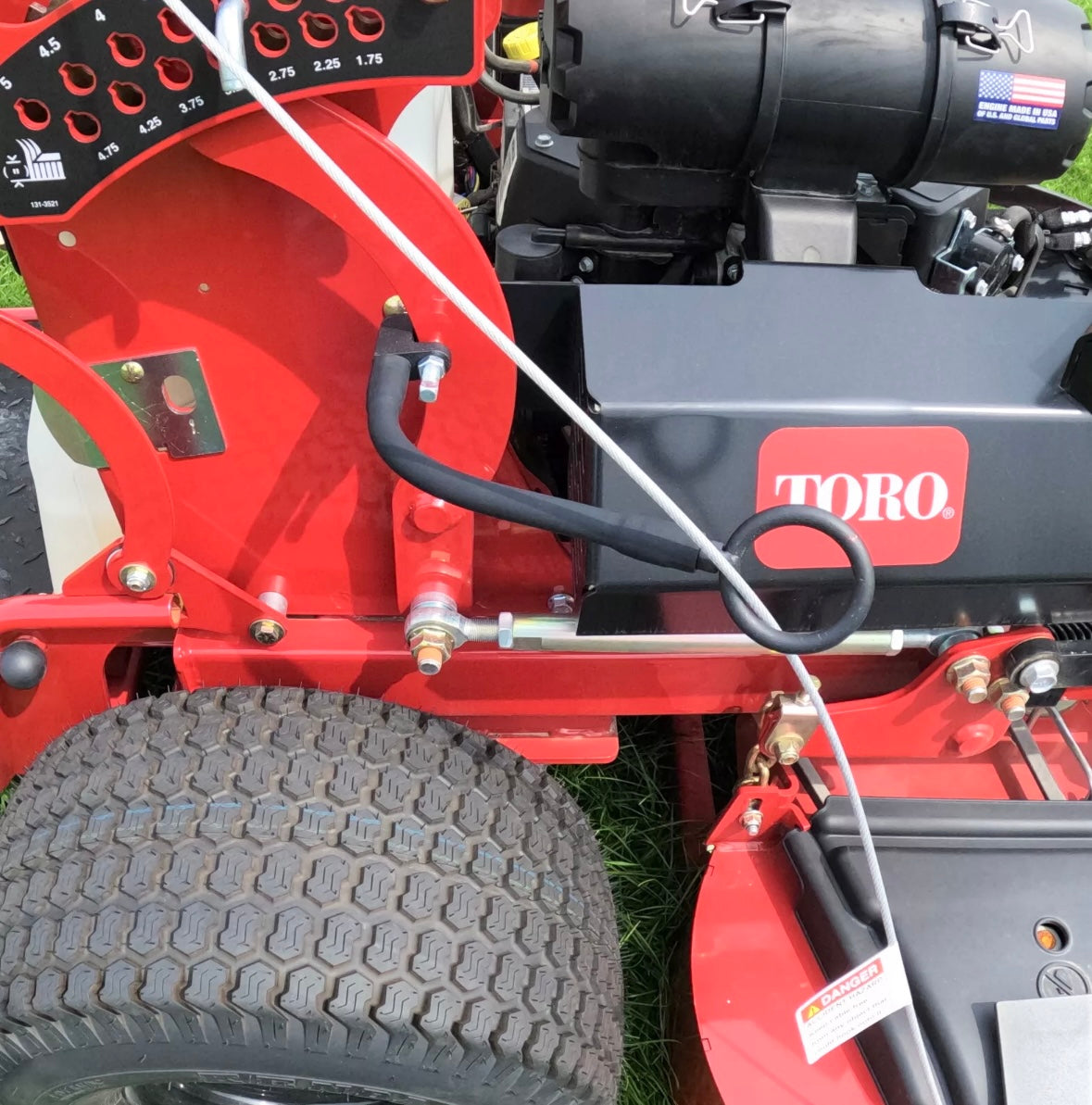 Speedtrap® Chute Blocker Toro® GrandStand® Gen2