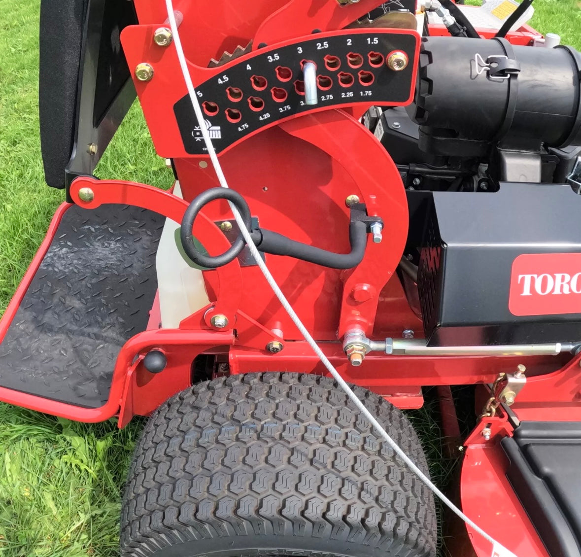 Speedtrap® Chute Blocker Toro® GrandStand® Gen2
