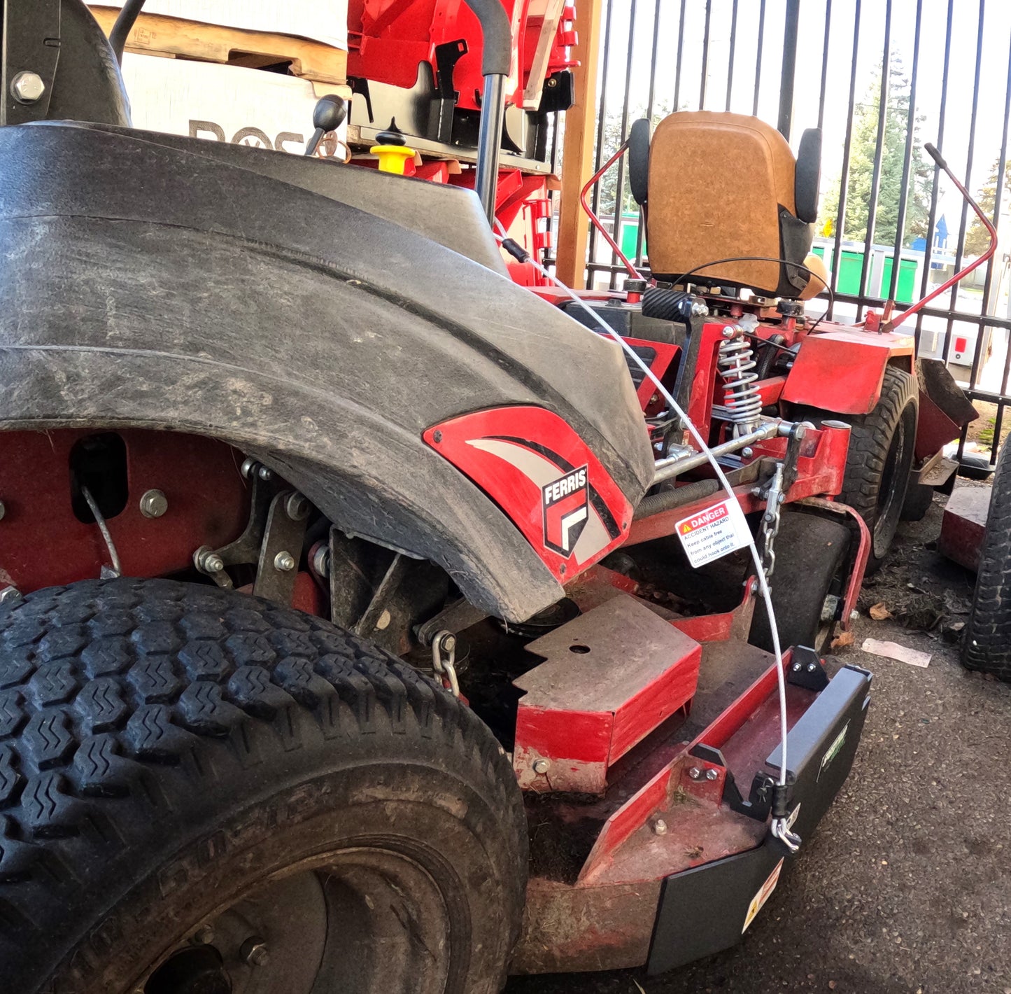 Speedtrap® Chute Blocker Ferris® IS700Z 52", 61", & 60" ICD+