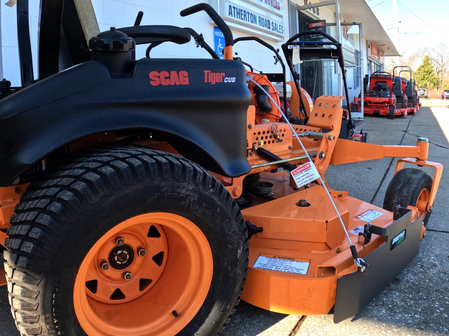 Speedtrap® Chute Blocker Scag® Tiger Cub 61"