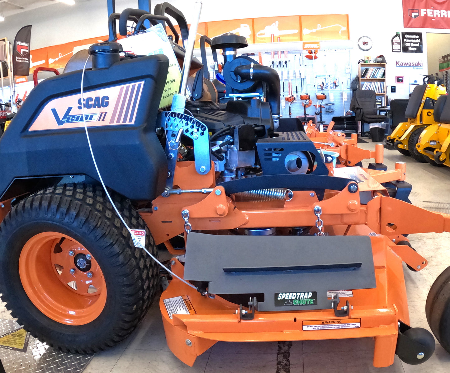 Speedtrap® Chute Blocker Scag® V-Ride II™ 48”, 52",& 61"