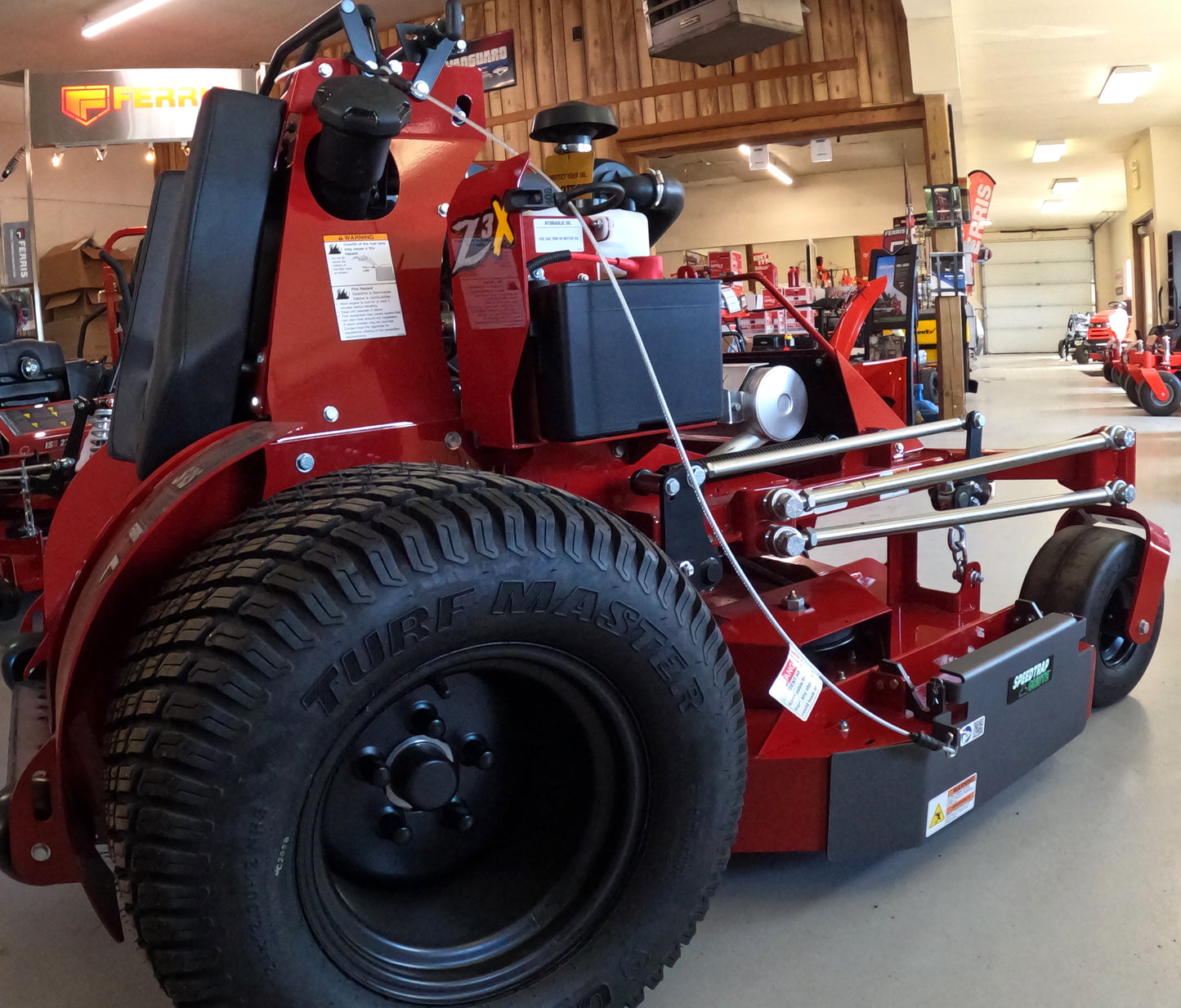 Speedtrap® Chute Blocker Ferris® Z3X Stander 52", 61”, & 60" ICD+