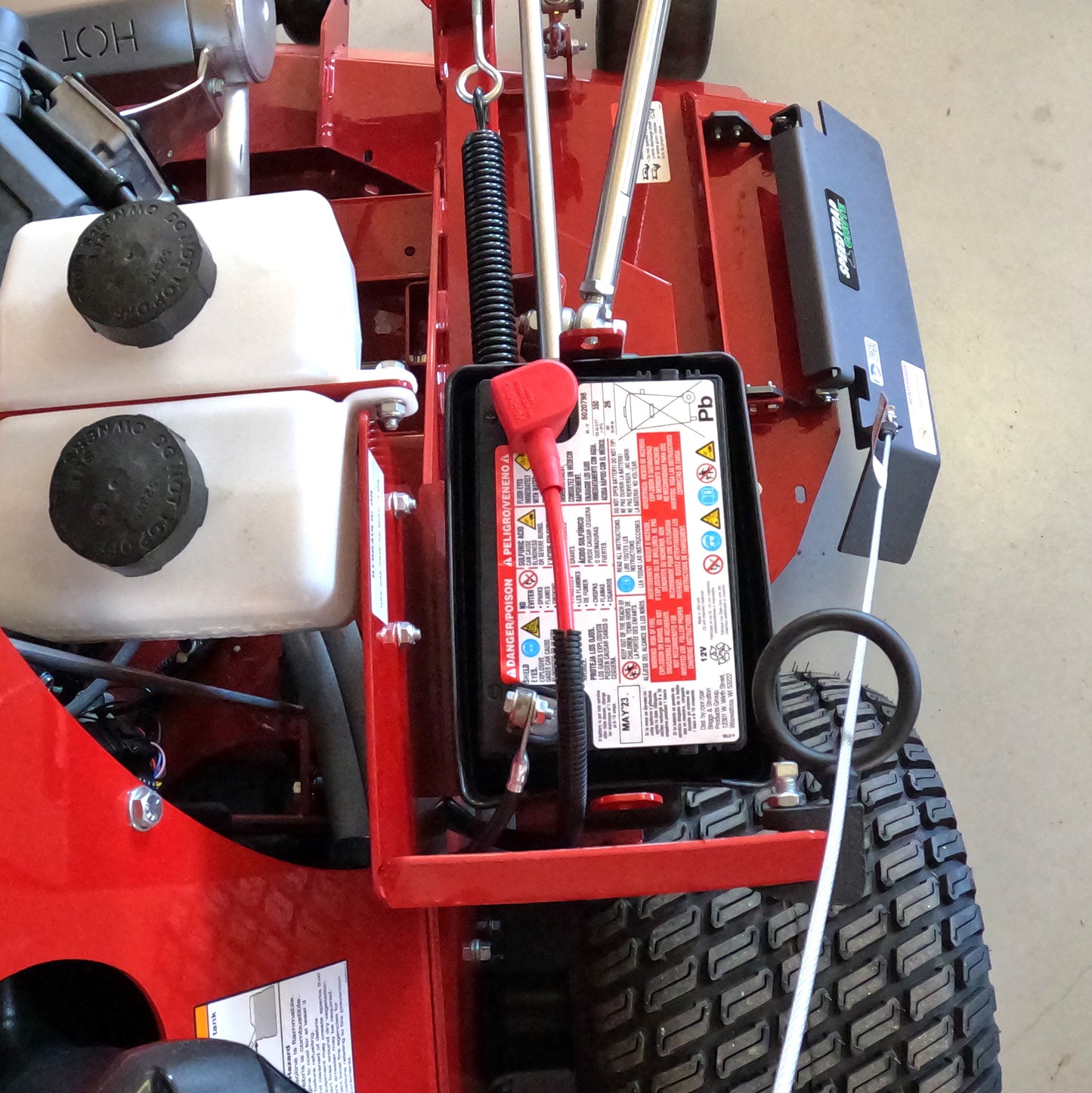 Speedtrap® Chute Blocker Ferris® Z3X Stander 52", 61”, & 60" ICD+