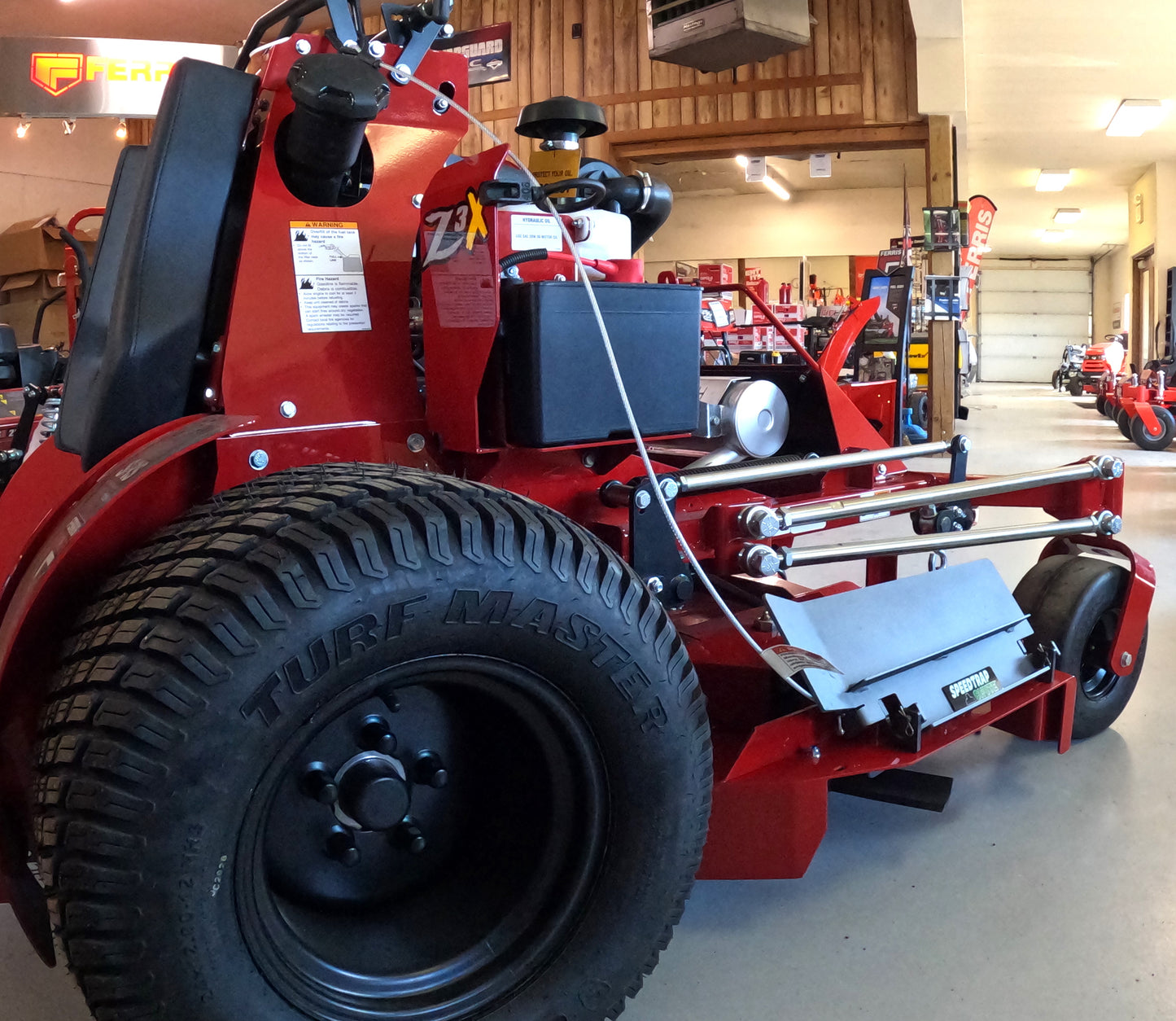 Speedtrap® Chute Blocker Ferris® Z3X Stander 52", 61”, & 60" ICD+