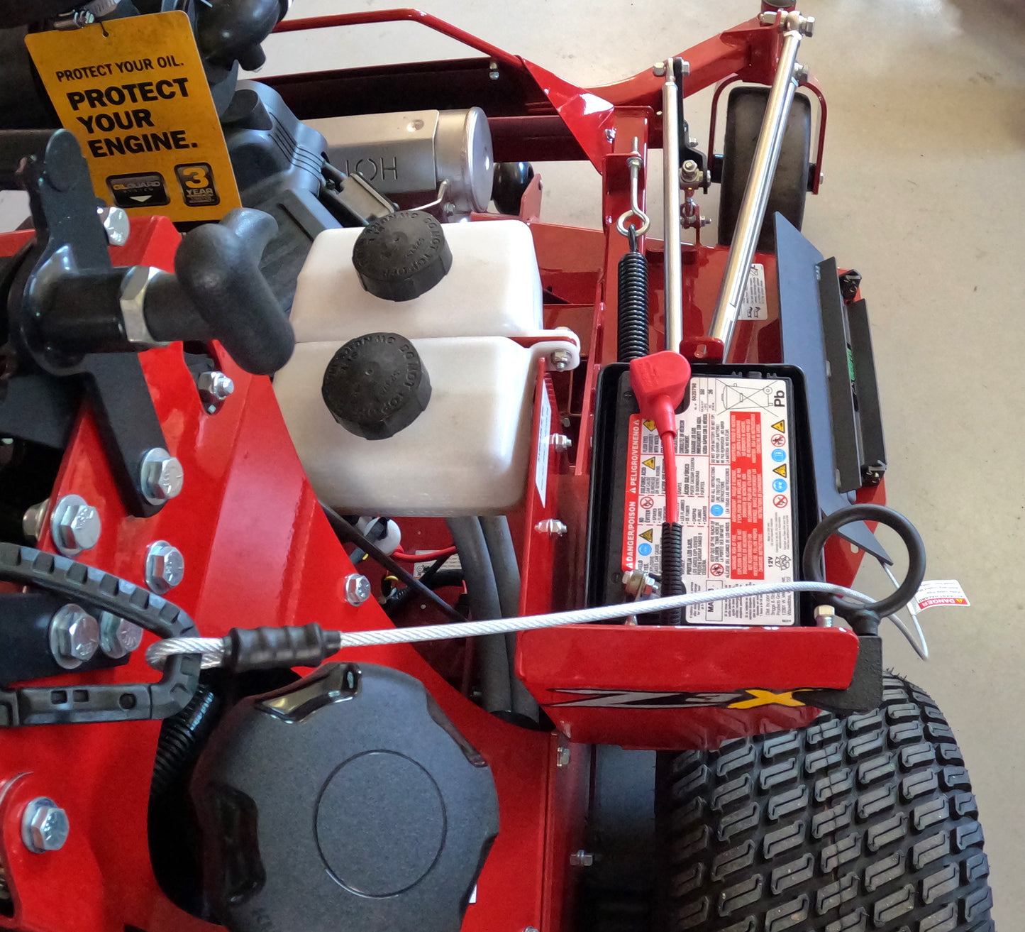 Speedtrap® Chute Blocker Ferris® Z3X Stander 52", 61”, & 60" ICD+