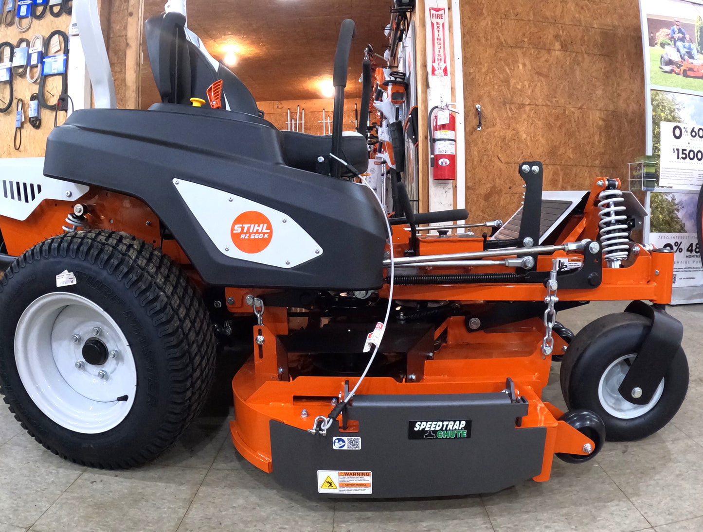 Speedtrap® Chute Blocker STIHL RZ960 60"
