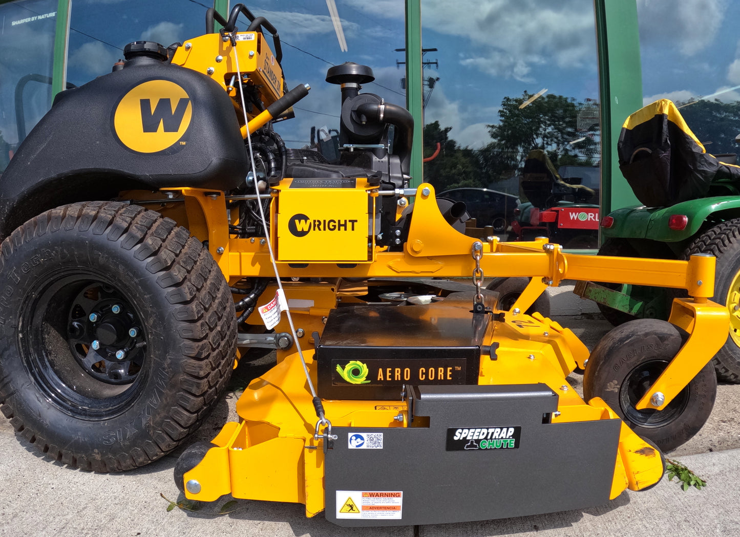 Speedtrap® Chute Blocker Wright™ Stander® ZK 52", 61", & 72"