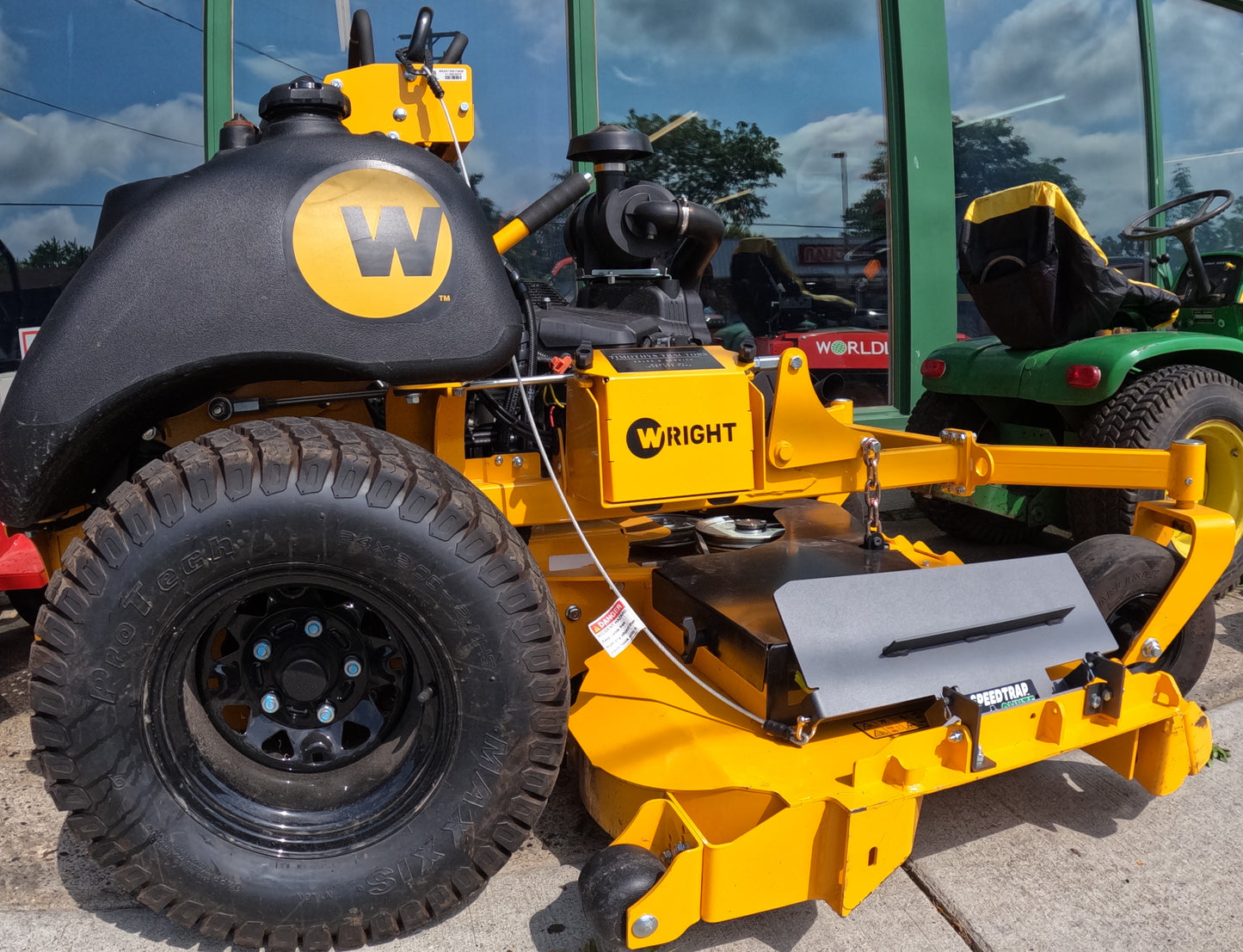 Speedtrap® Chute Blocker Wright™ Stander® ZK 52", 61", & 72"