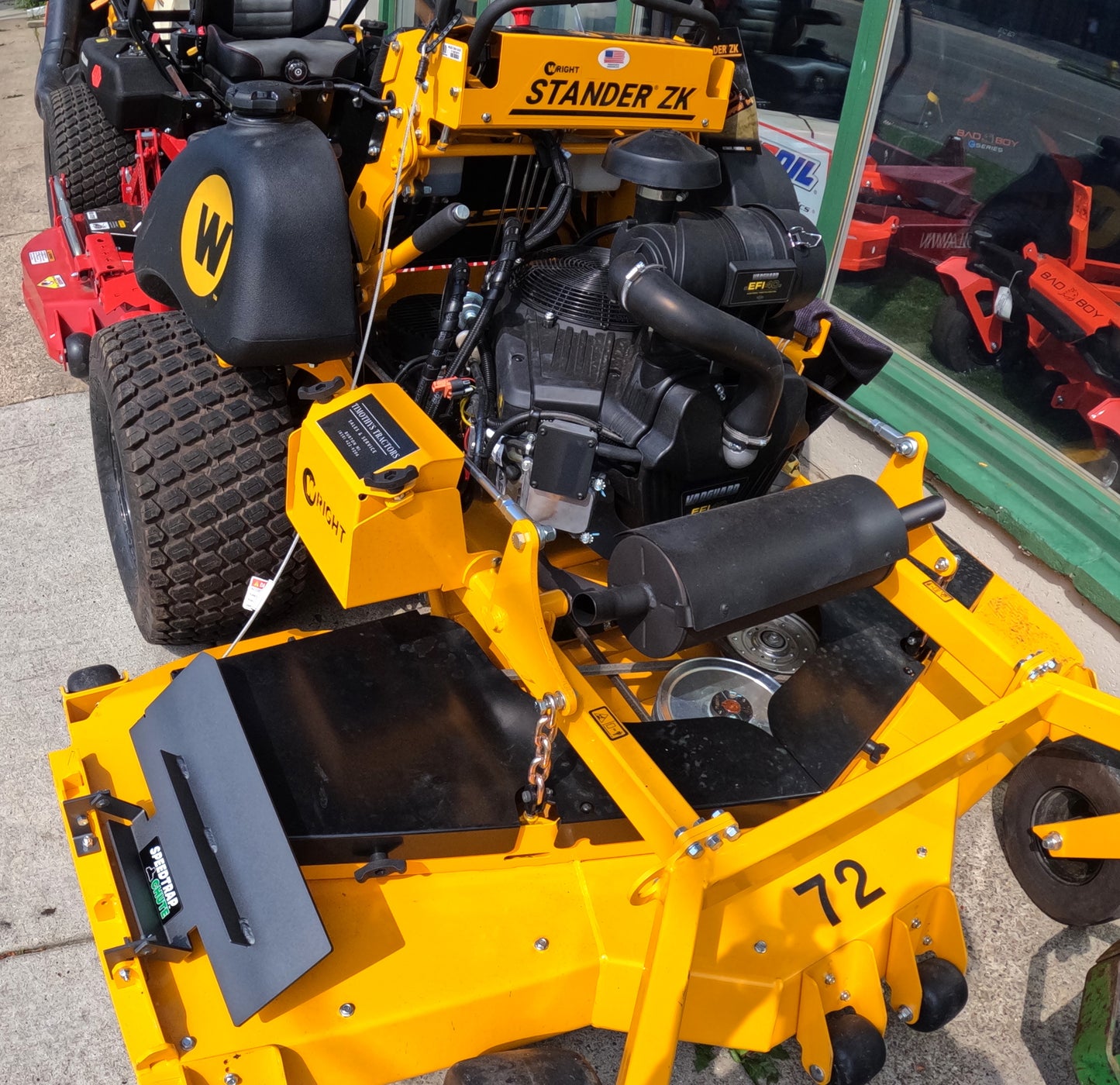 Speedtrap® Chute Blocker Wright™ Stander® ZK 52", 61", & 72"