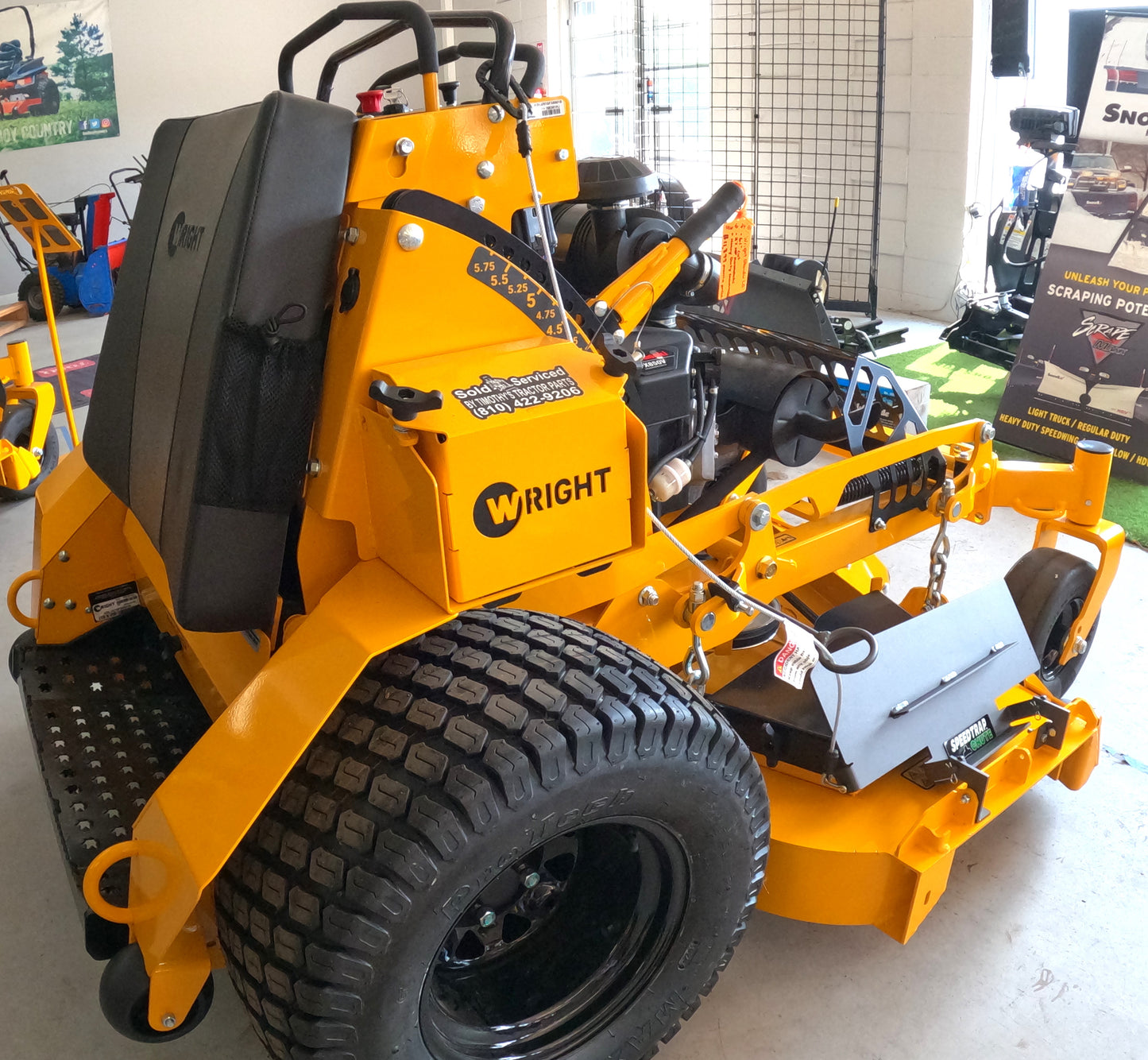 Speedtrap® Chute Blocker Wright™ Stander® LG 52" & 61"