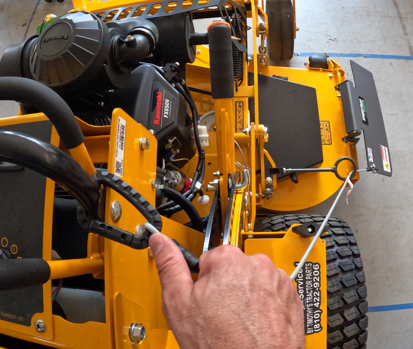 Speedtrap® Chute Blocker Wright™ Stander® LG 52" & 61"
