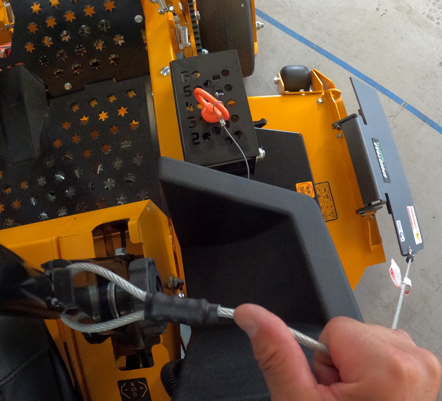 Speedtrap® Chute Blocker Wright™ ZXL™ 61"