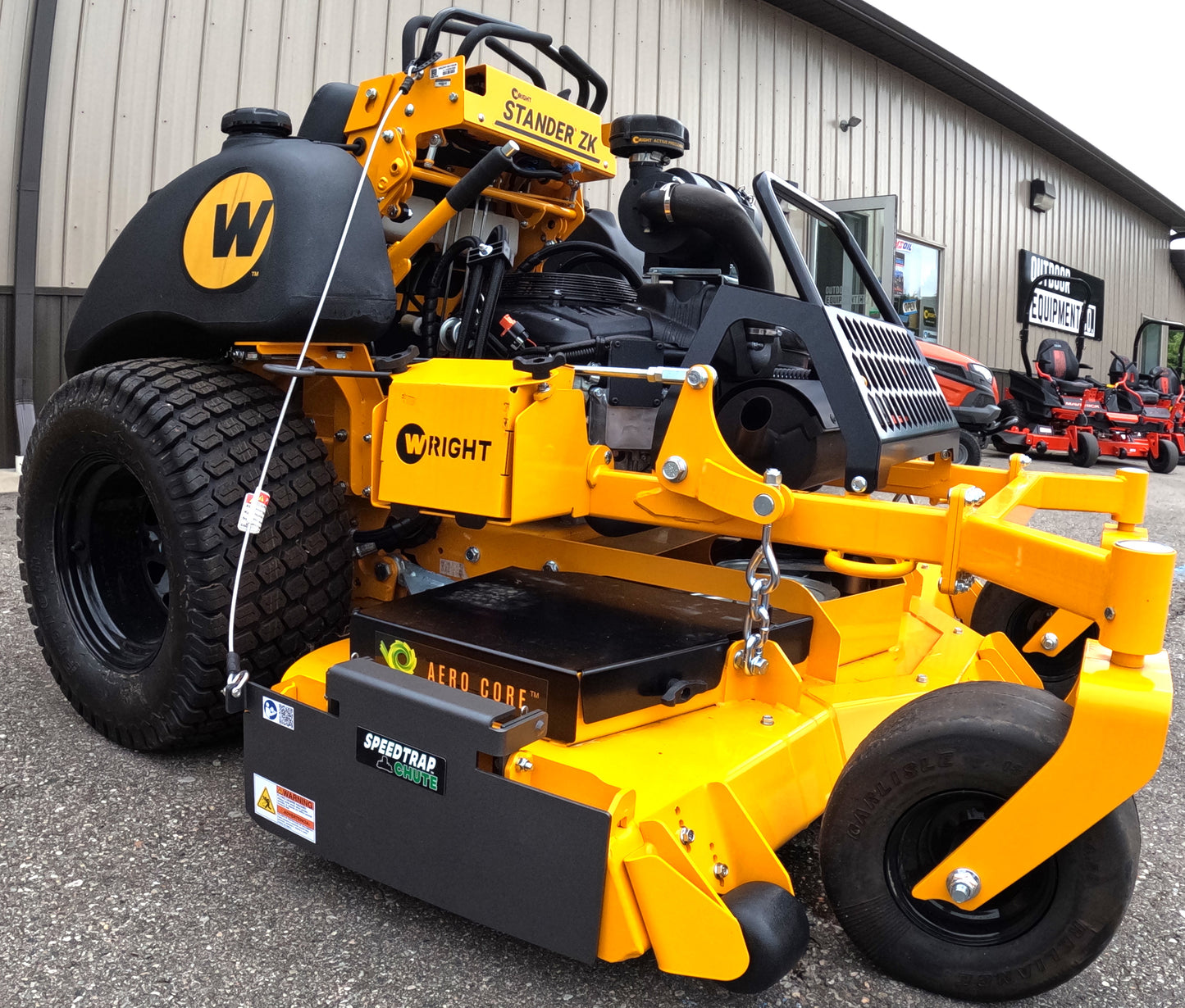 Speedtrap® Chute Blocker Wright™ Stander® ZK 52", 61", & 72"