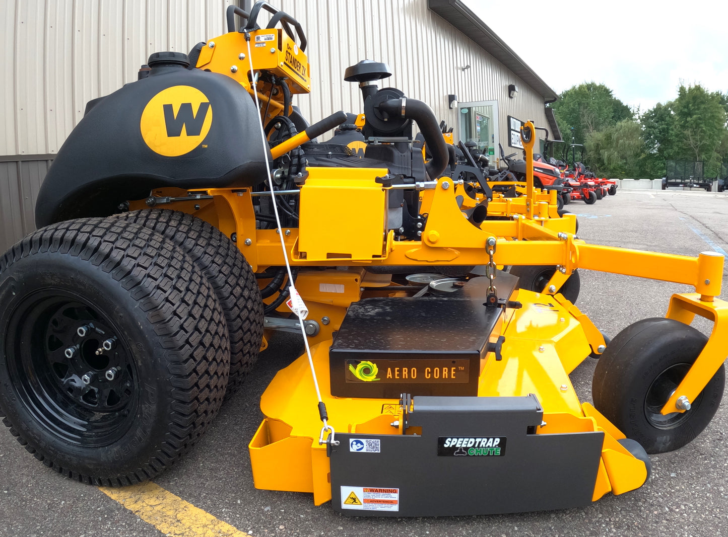 Speedtrap® Chute Blocker Wright™ Stander® ZK 52", 61", & 72"