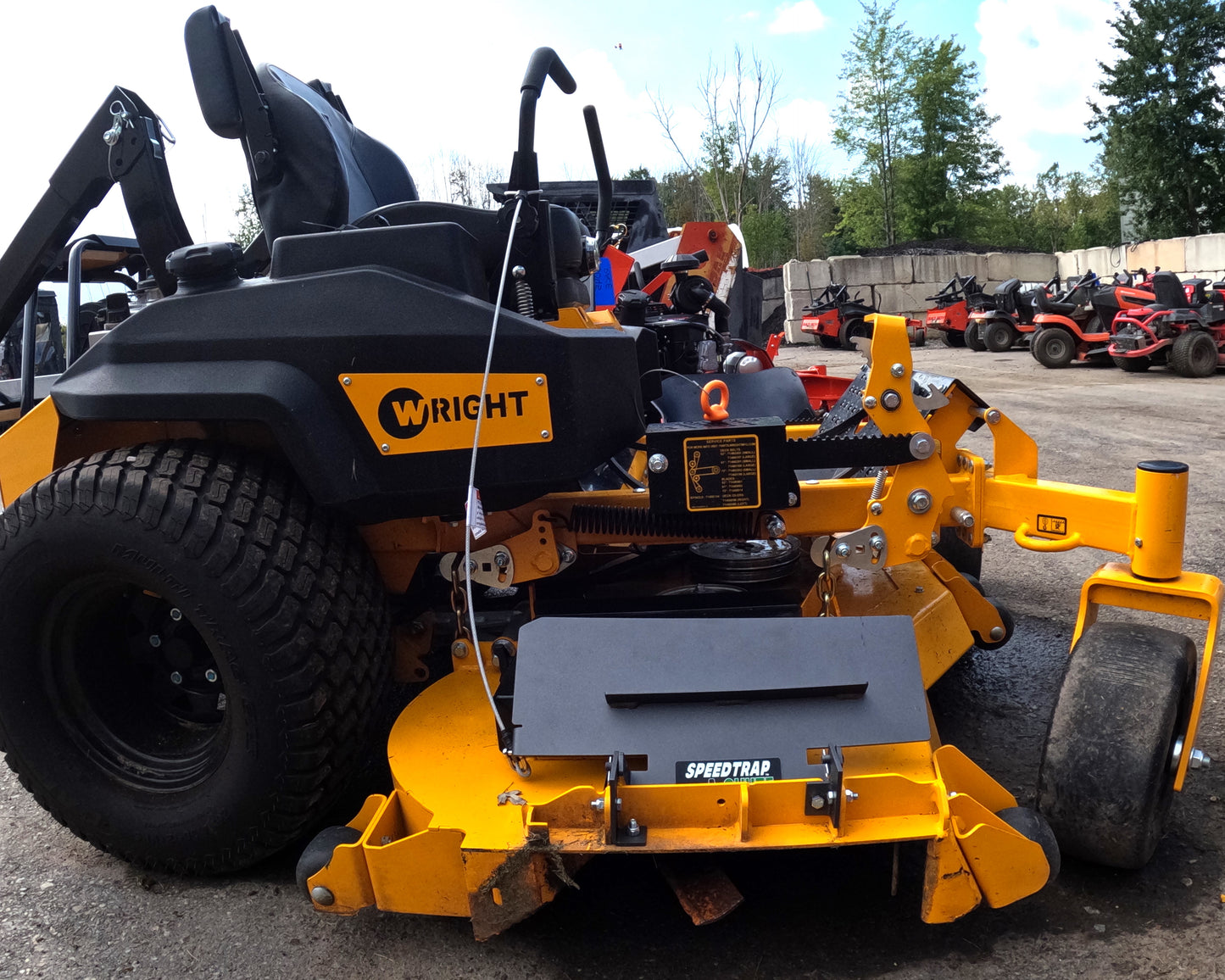 Speedtrap® Chute Blocker Wright™ ZXT™ 61" & 72"