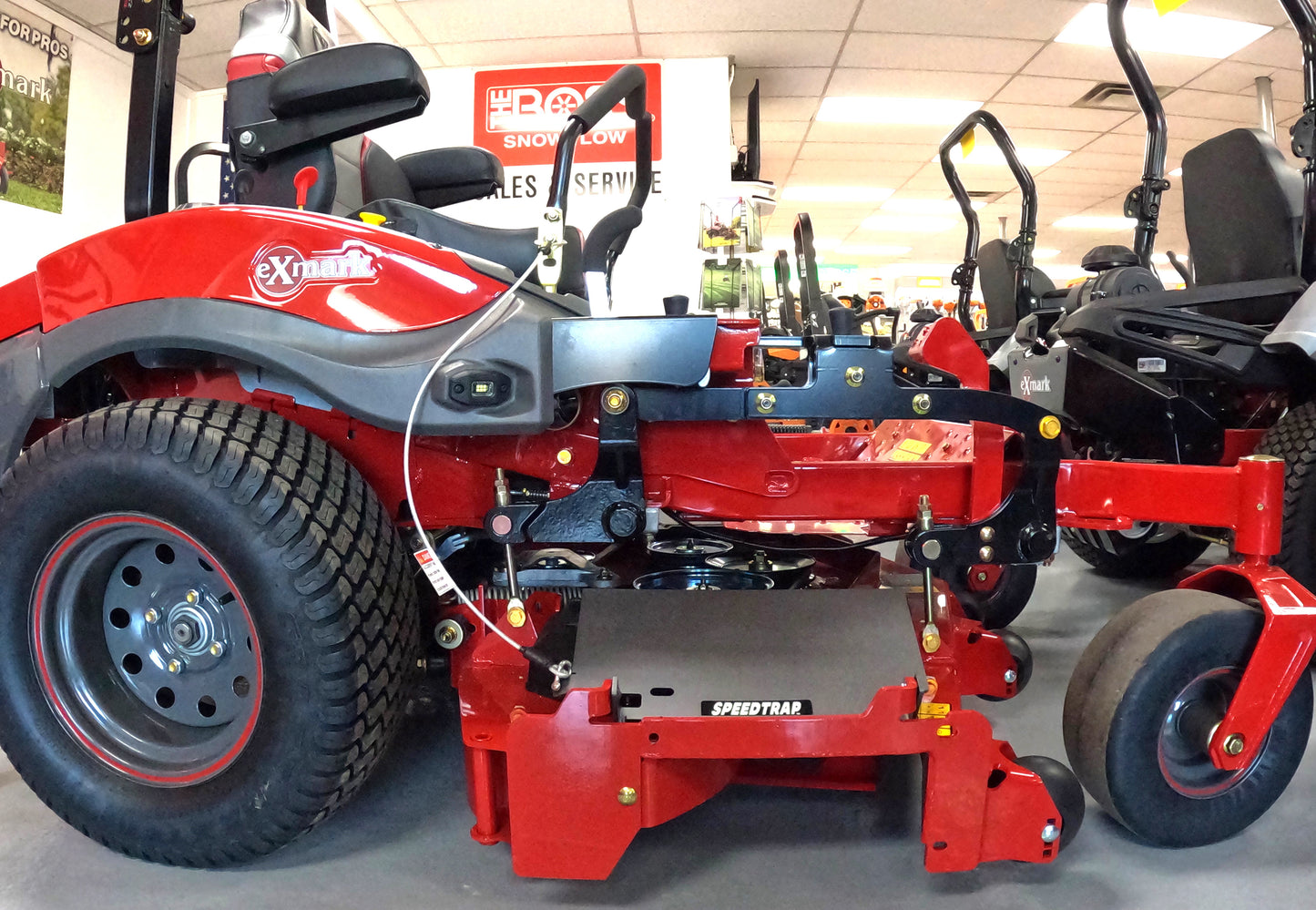 Speedtrap® Chute Blocker Exmark® Lazer Z® Next Gen Chassis