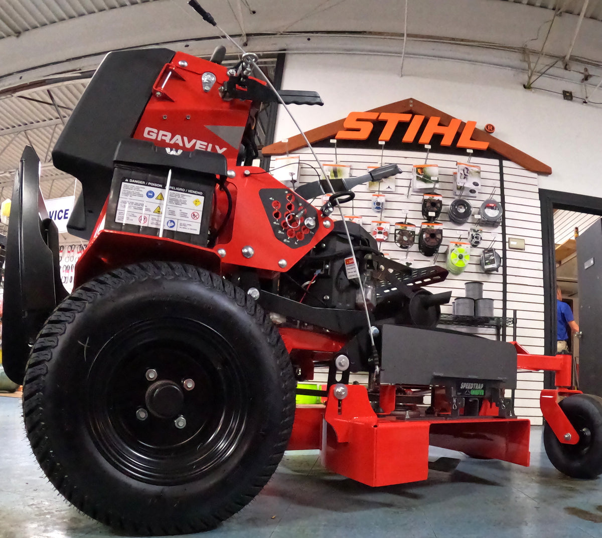 Speedtrap® Chute Blocker Gravely® Z Stance®