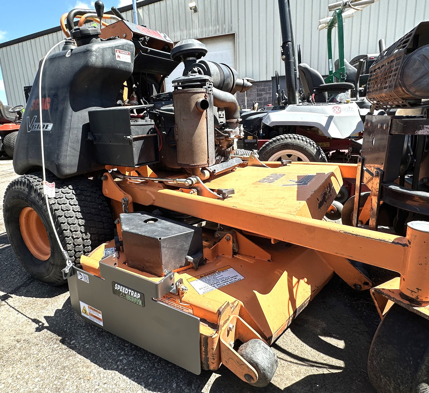 Speedtrap® Chute Blocker Scag® V-Ride™ 52" & 61"