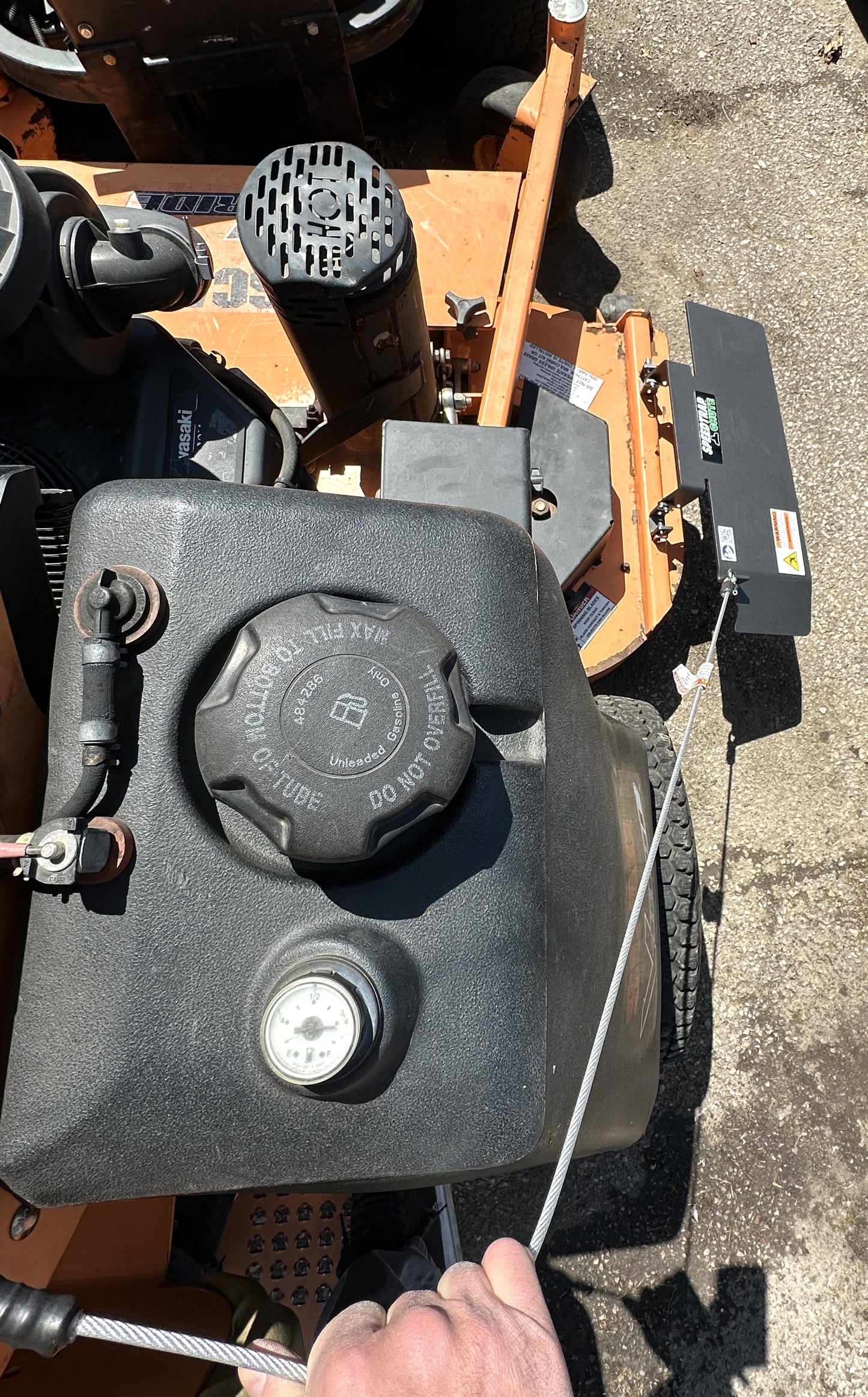 Speedtrap® Chute Blocker Scag® V-Ride™ 52" & 61"