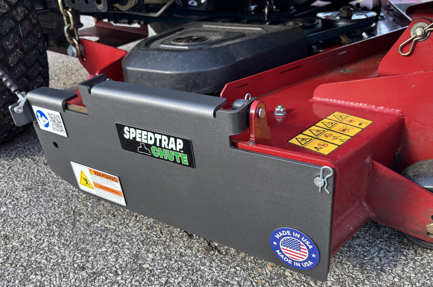 Speedtrap® Chute Blocker Toro® Timecutter® HD 48"/54"/60