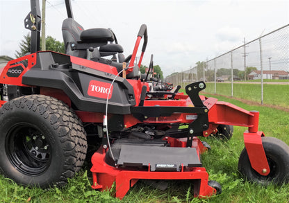 Commercial mower grass kit