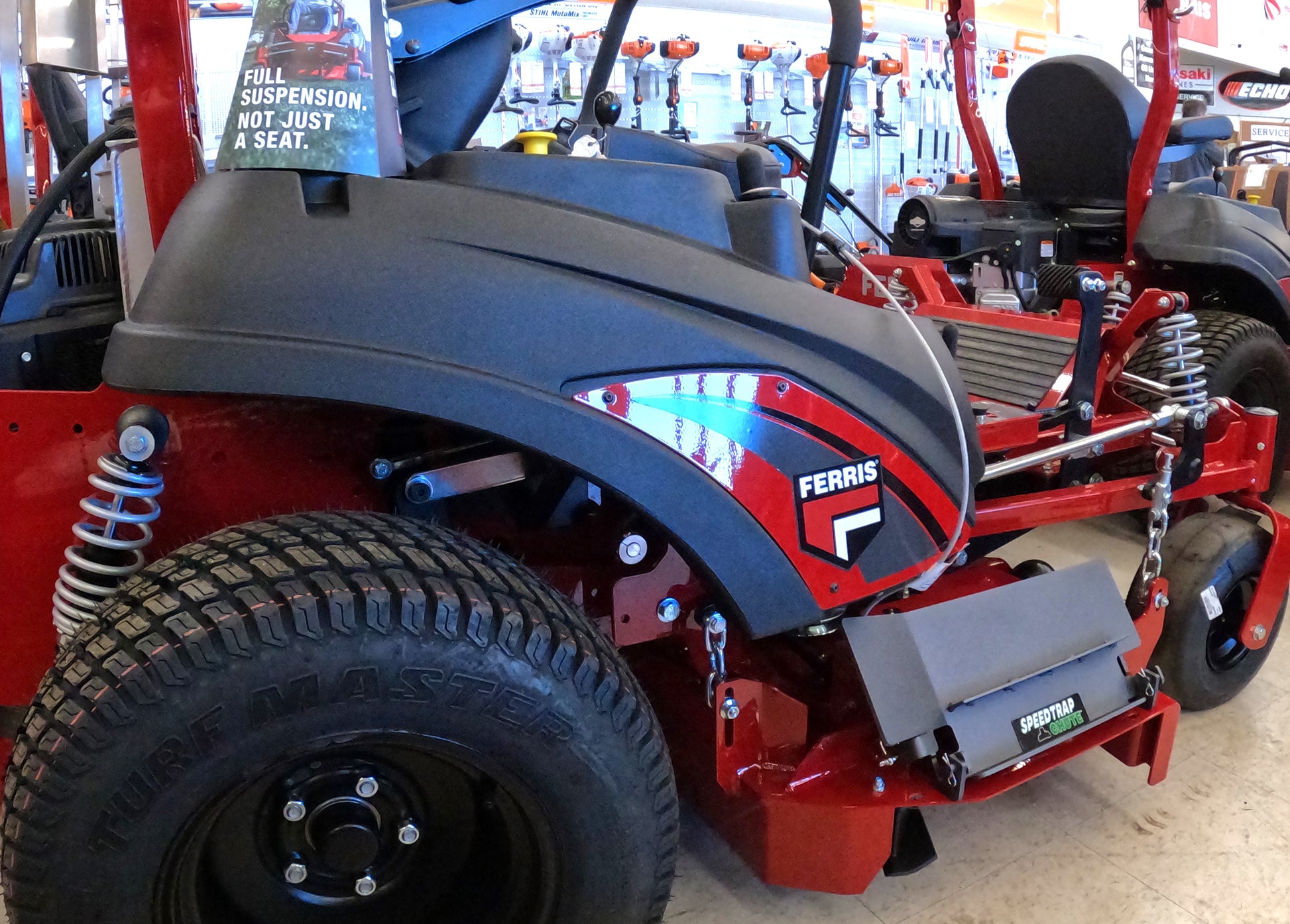 Ferris Zero Ferris 3200 Suspension Seat Speedtrap™ Chute Blocker