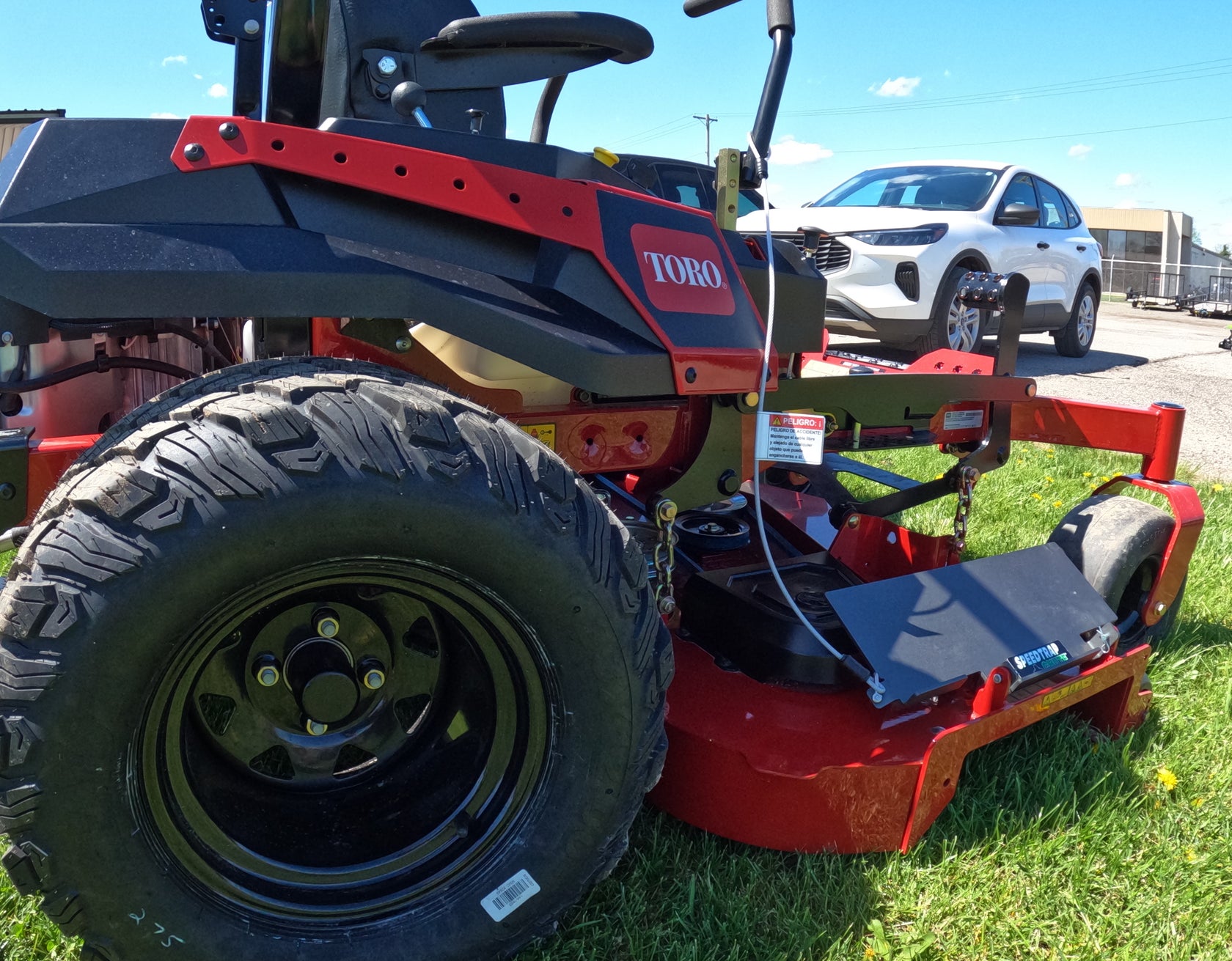 Speedtrap® Chute Blocker Toro® Titan Max 54" &amp; 60" – Speedtrap Chute LLC