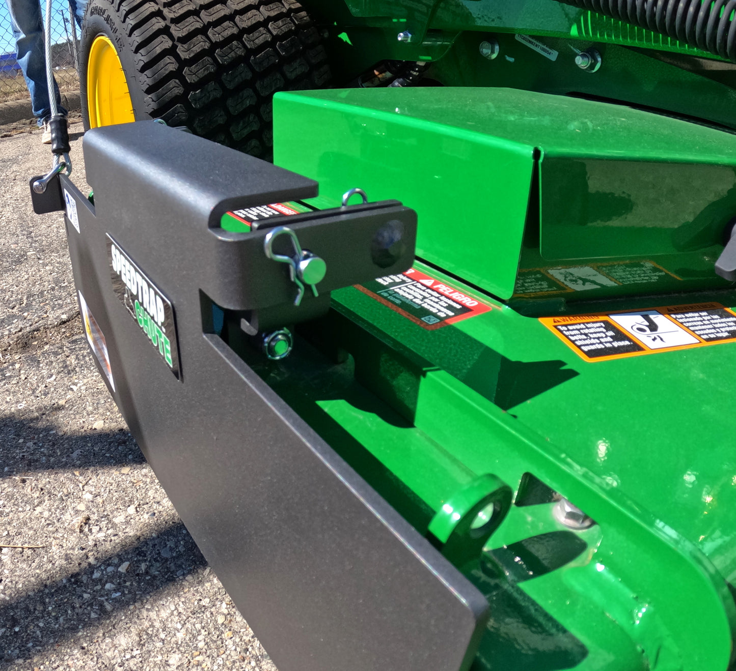 Speedtrap® Chute Blocker John Deere® 652E QuikTrak®