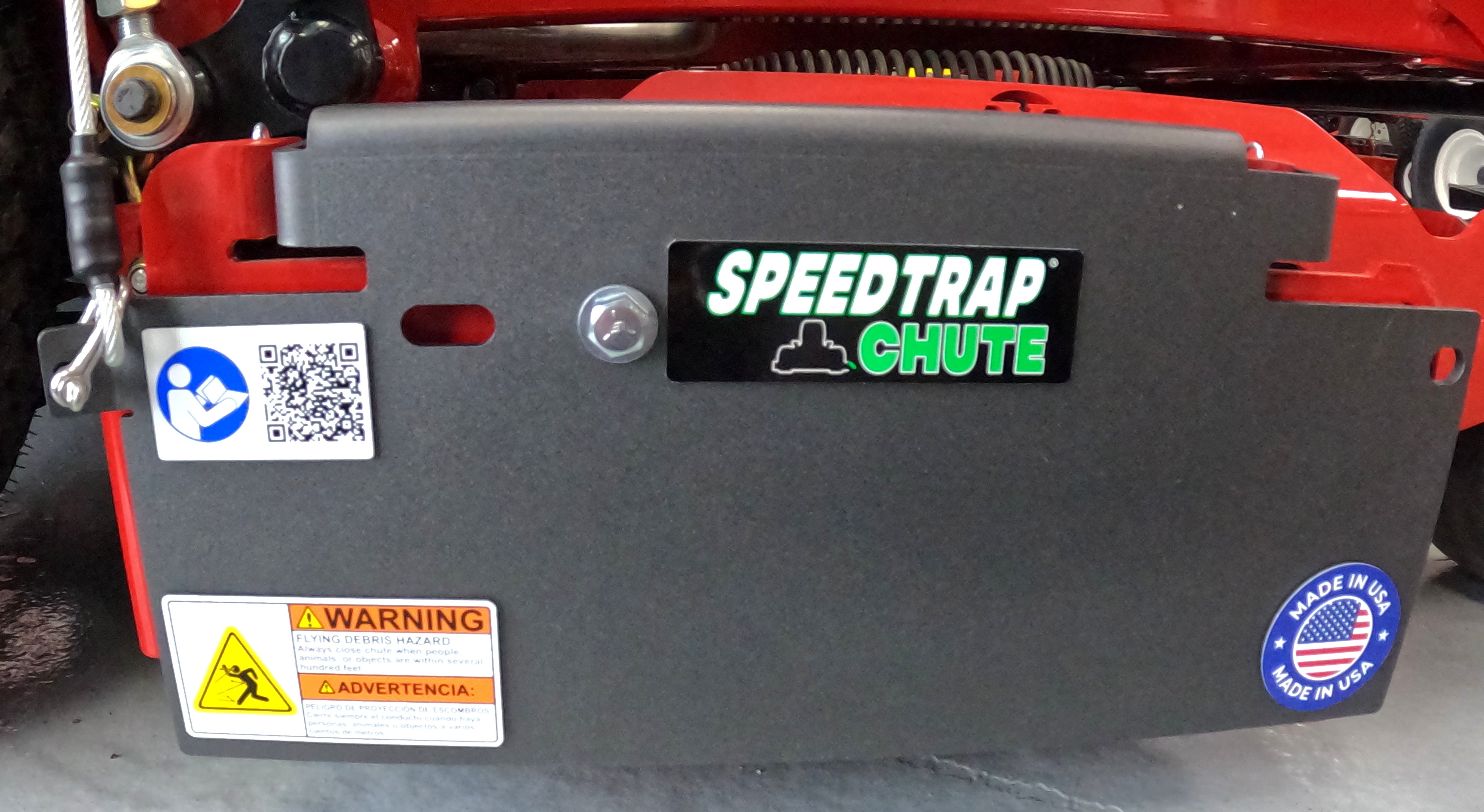 Speedtrap® Chute Blocker Exmark® Vertex® 36