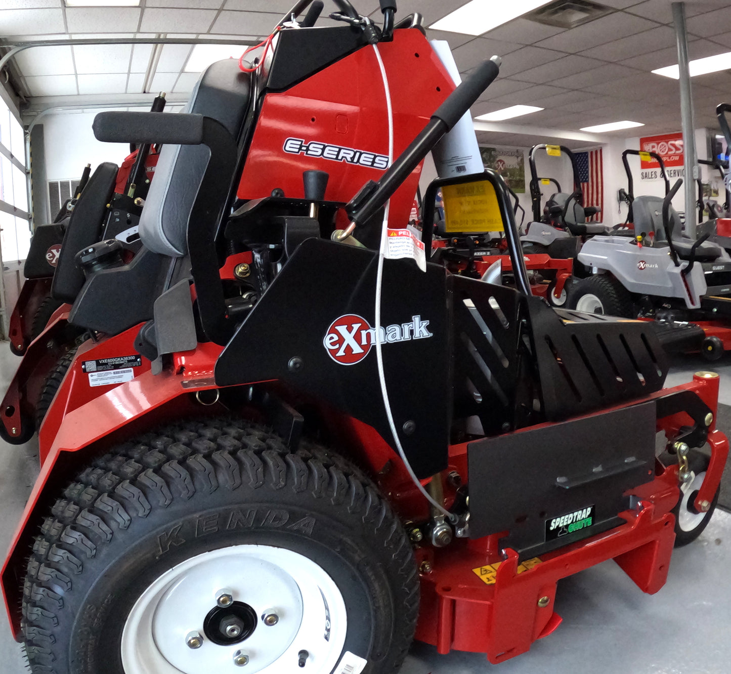 Speedtrap® Chute Blocker Exmark® Vertex® 36" E Series