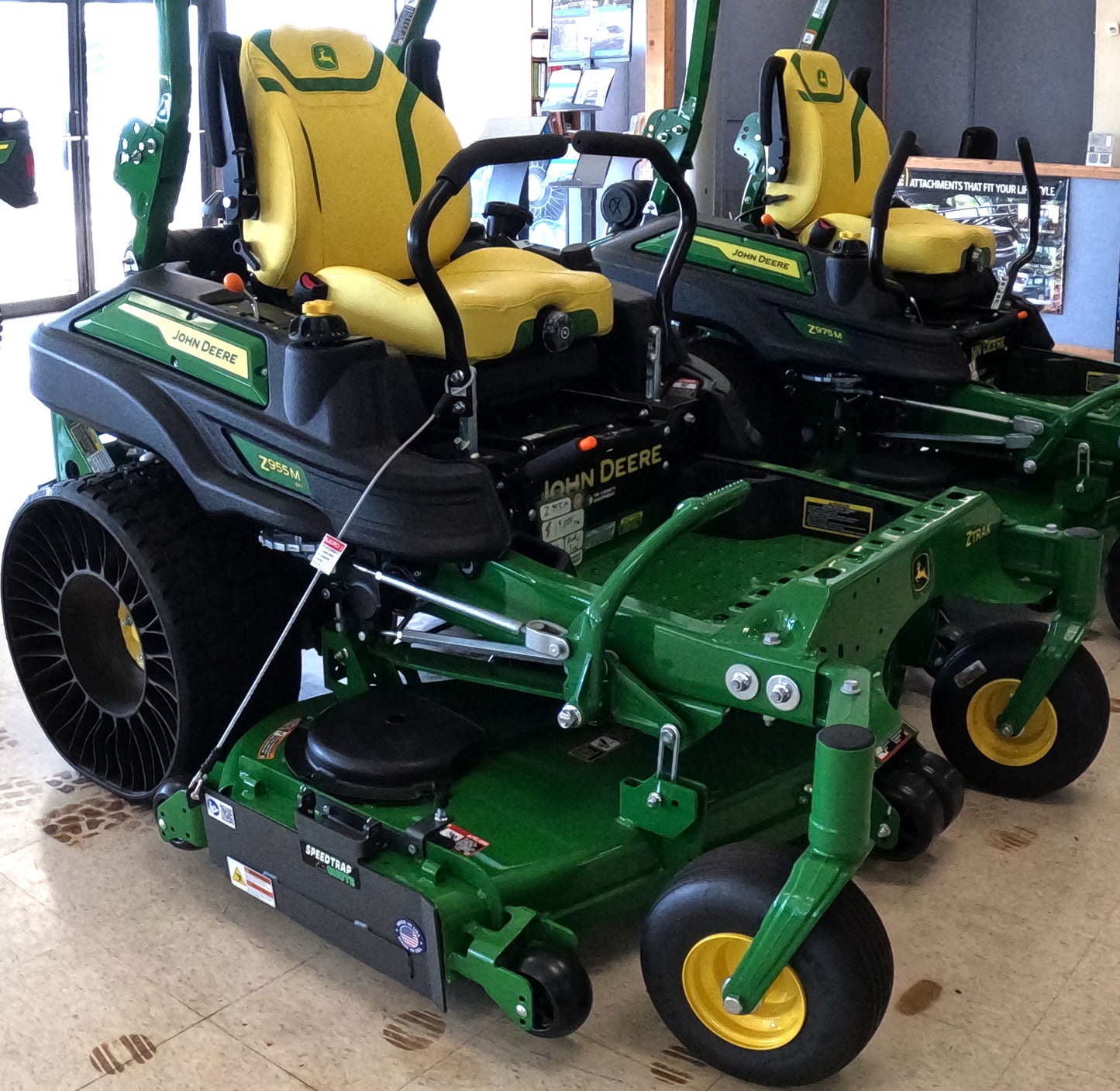 Speedtrap® Chute Blocker John Deere® Z930R Series ZTrak®