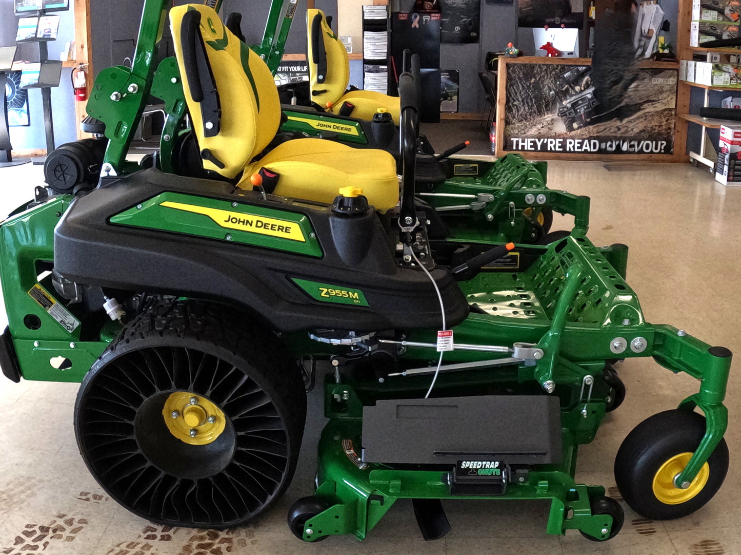 Speedtrap® Chute Blocker John Deere® Z997R Series ZTrak®