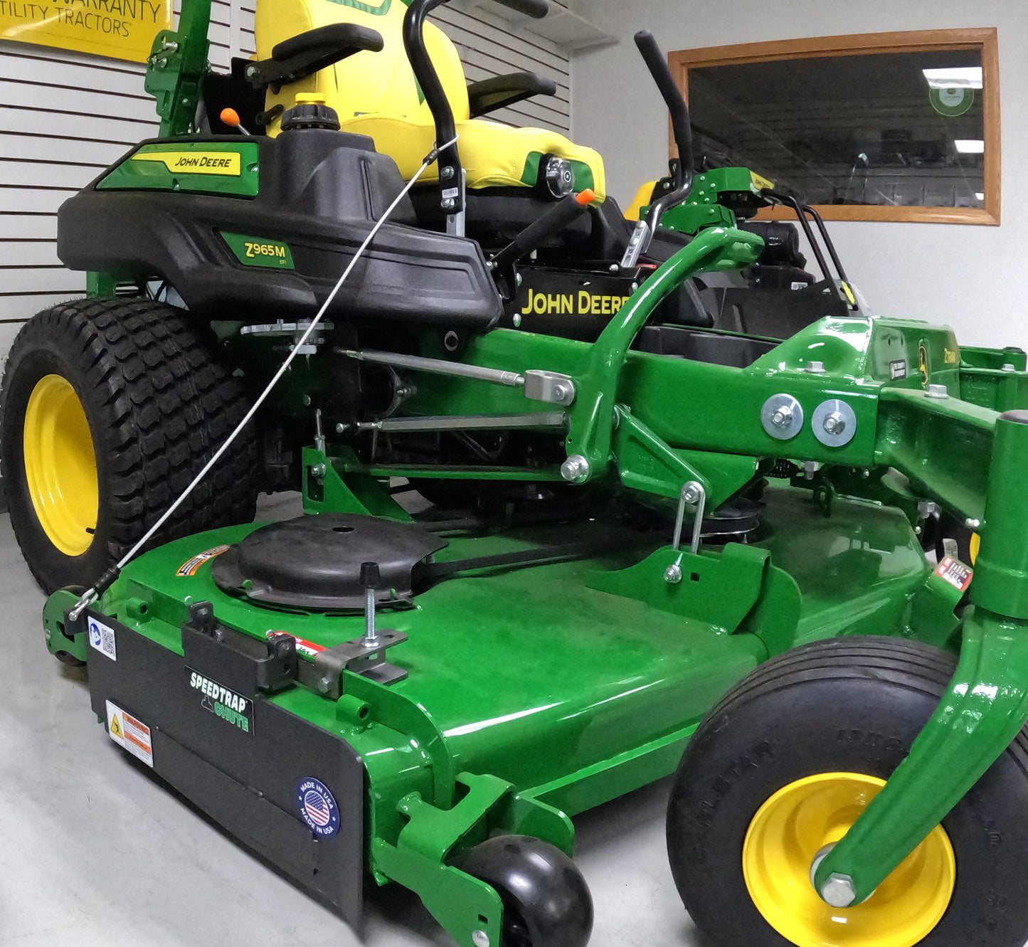 Speedtrap® Chute Blocker John Deere® Z965M Series ZTrak®