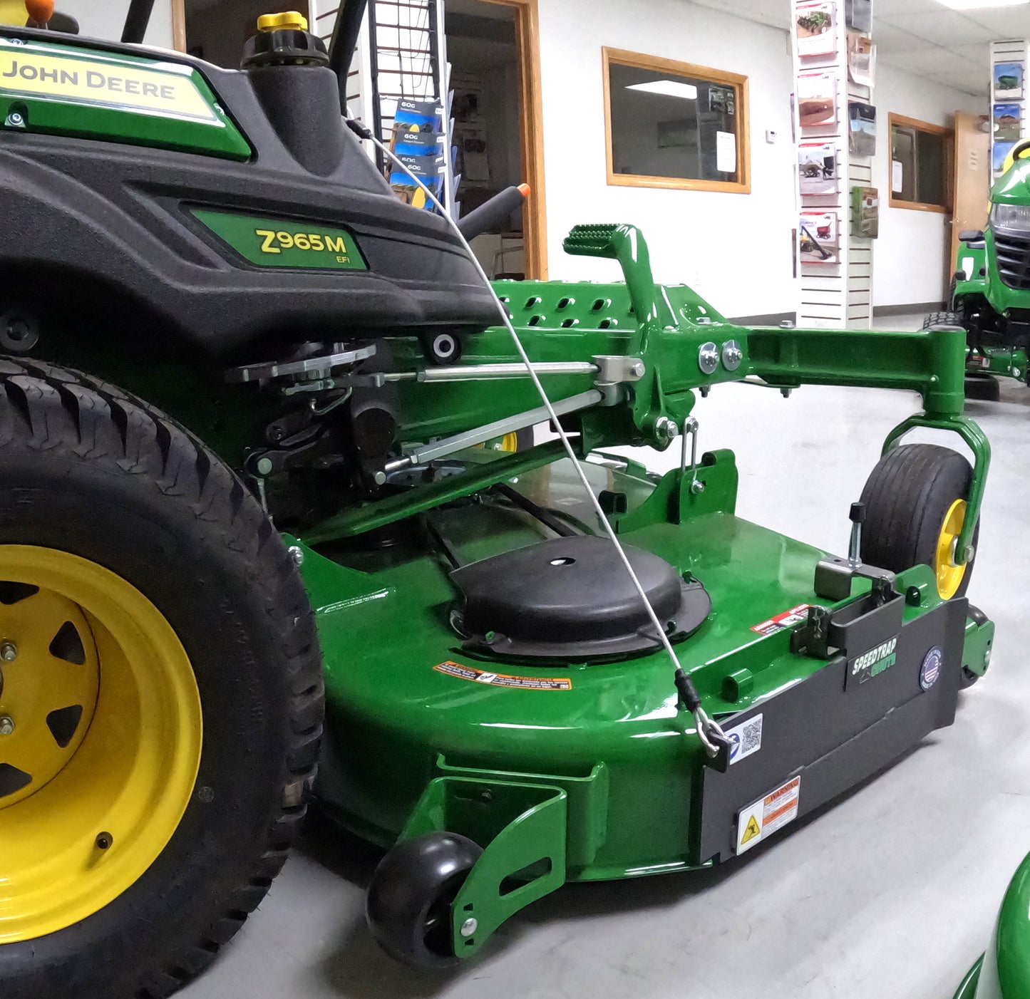 Speedtrap® Chute Blocker John Deere® Z965M Series ZTrak®