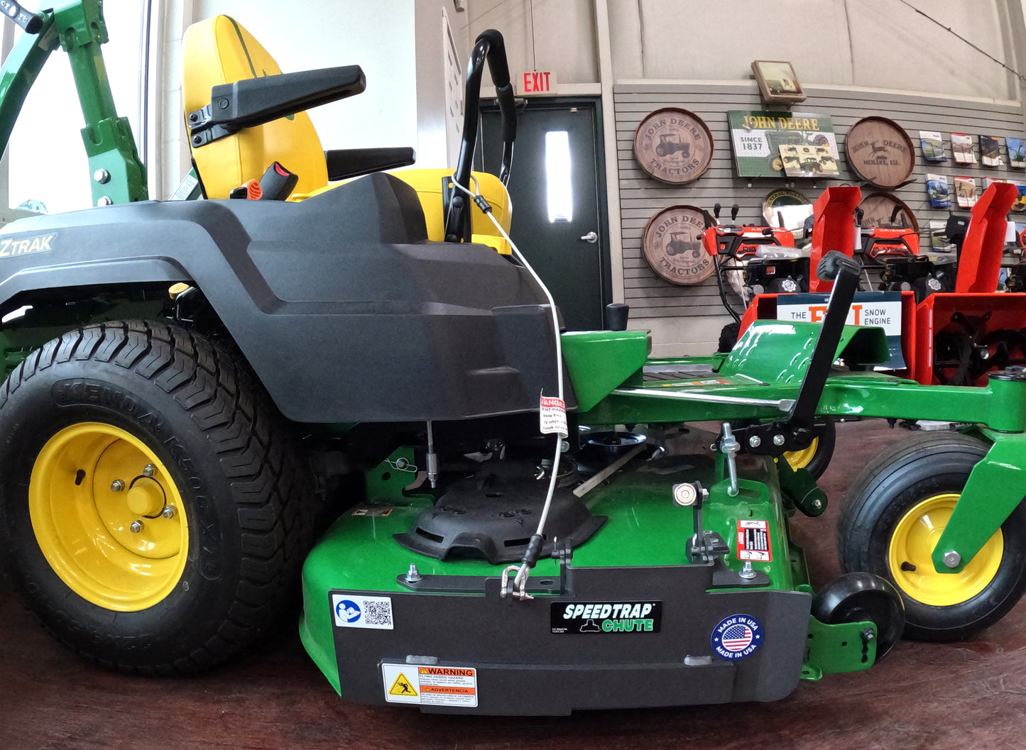 Speedtrap® Chute Blocker John Deere® Z530M ZTrak®