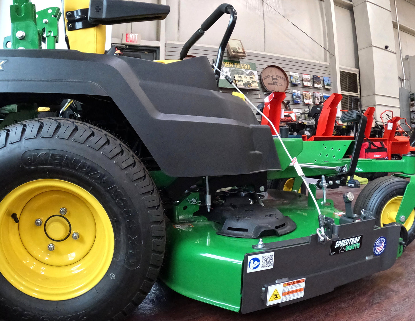 Speedtrap® Chute Blocker John Deere® Z530M ZTrak®