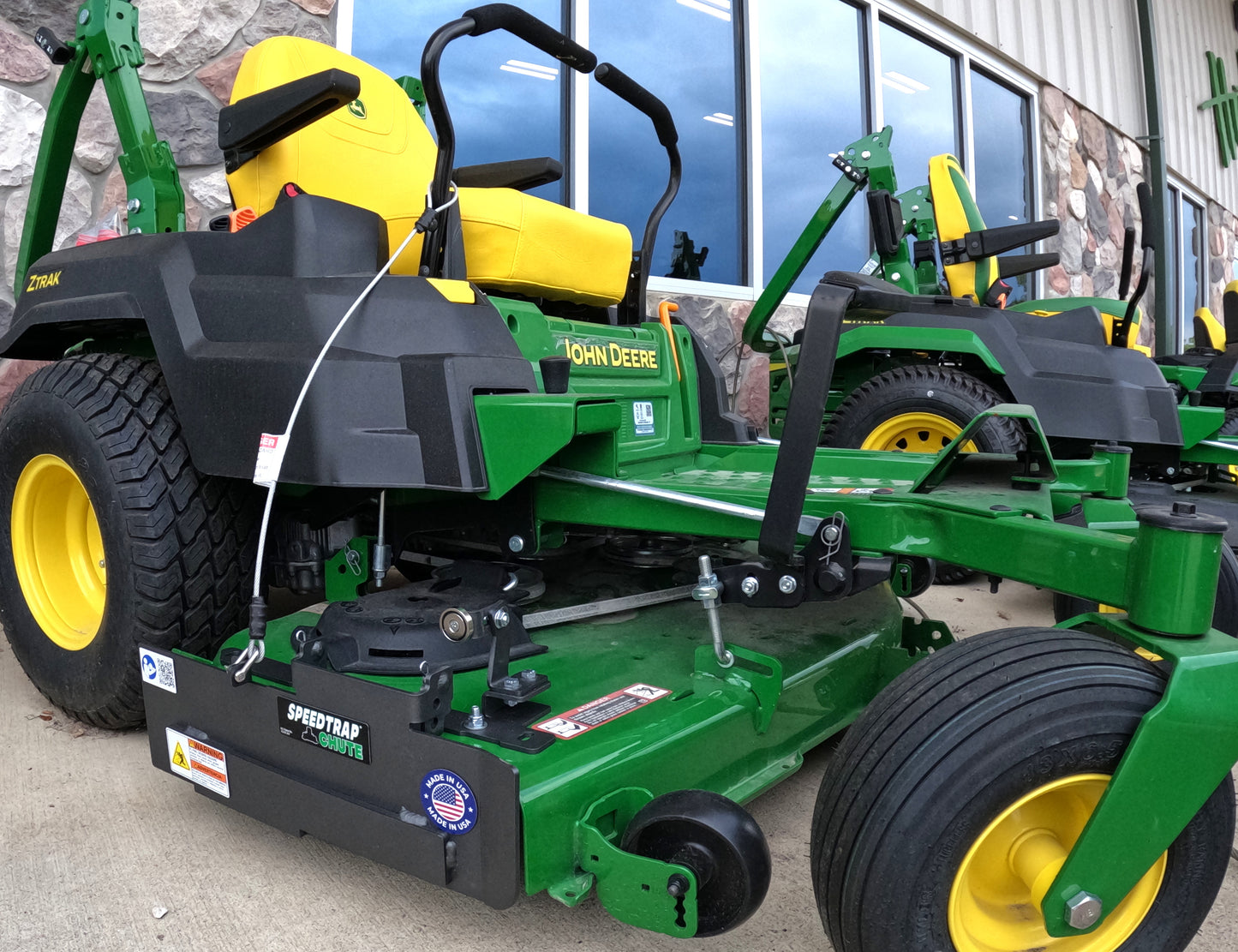 Speedtrap® Chute Blocker John Deere® Z515E ZTrak®