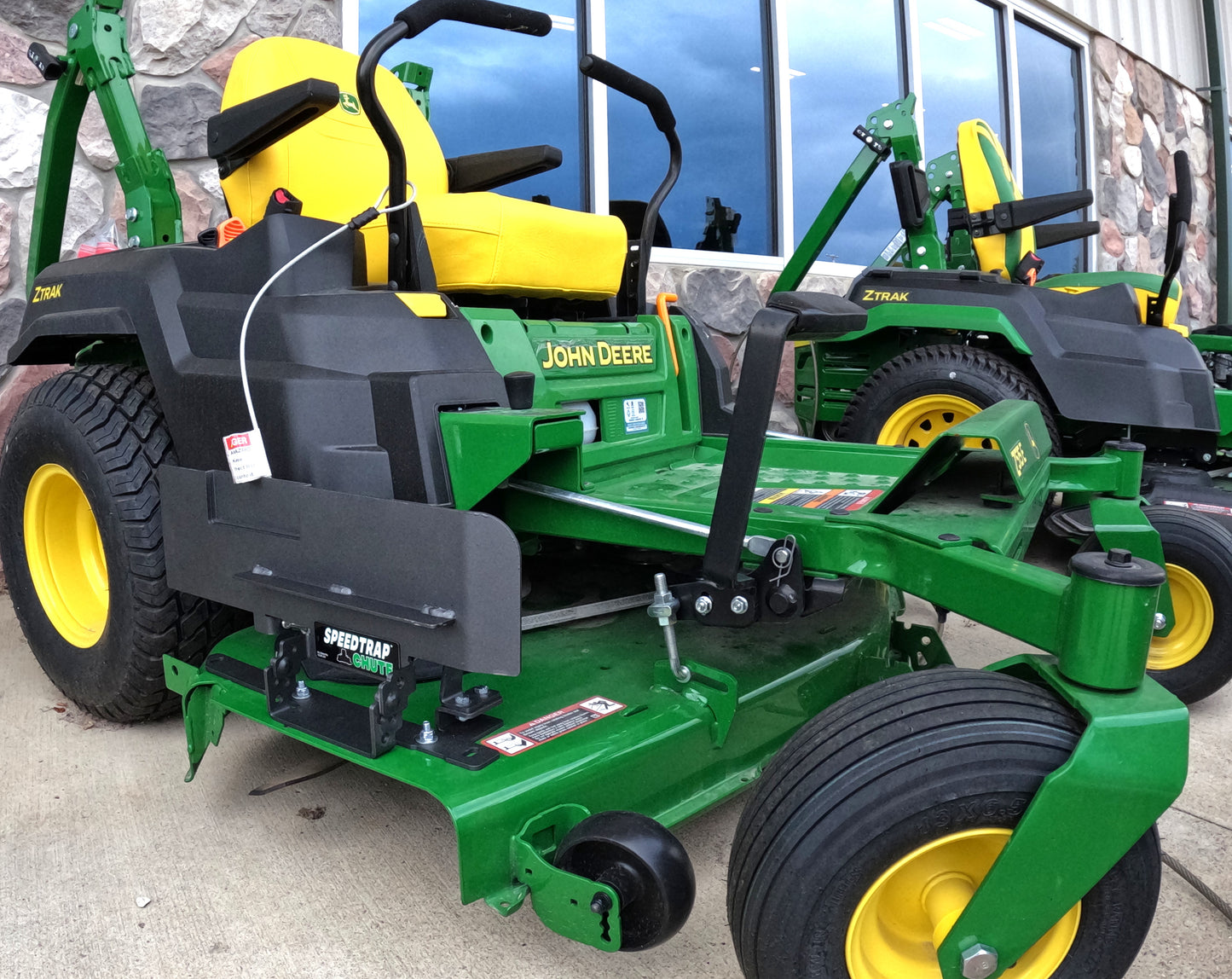 Speedtrap® Chute Blocker John Deere® Z515E ZTrak®