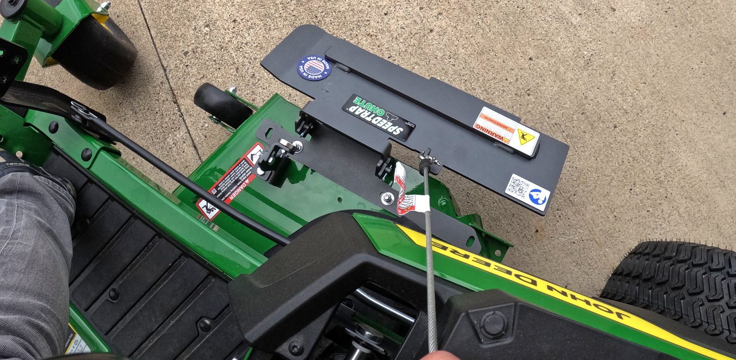 Speedtrap® Chute Blocker John Deere® Z325E ZTrak®