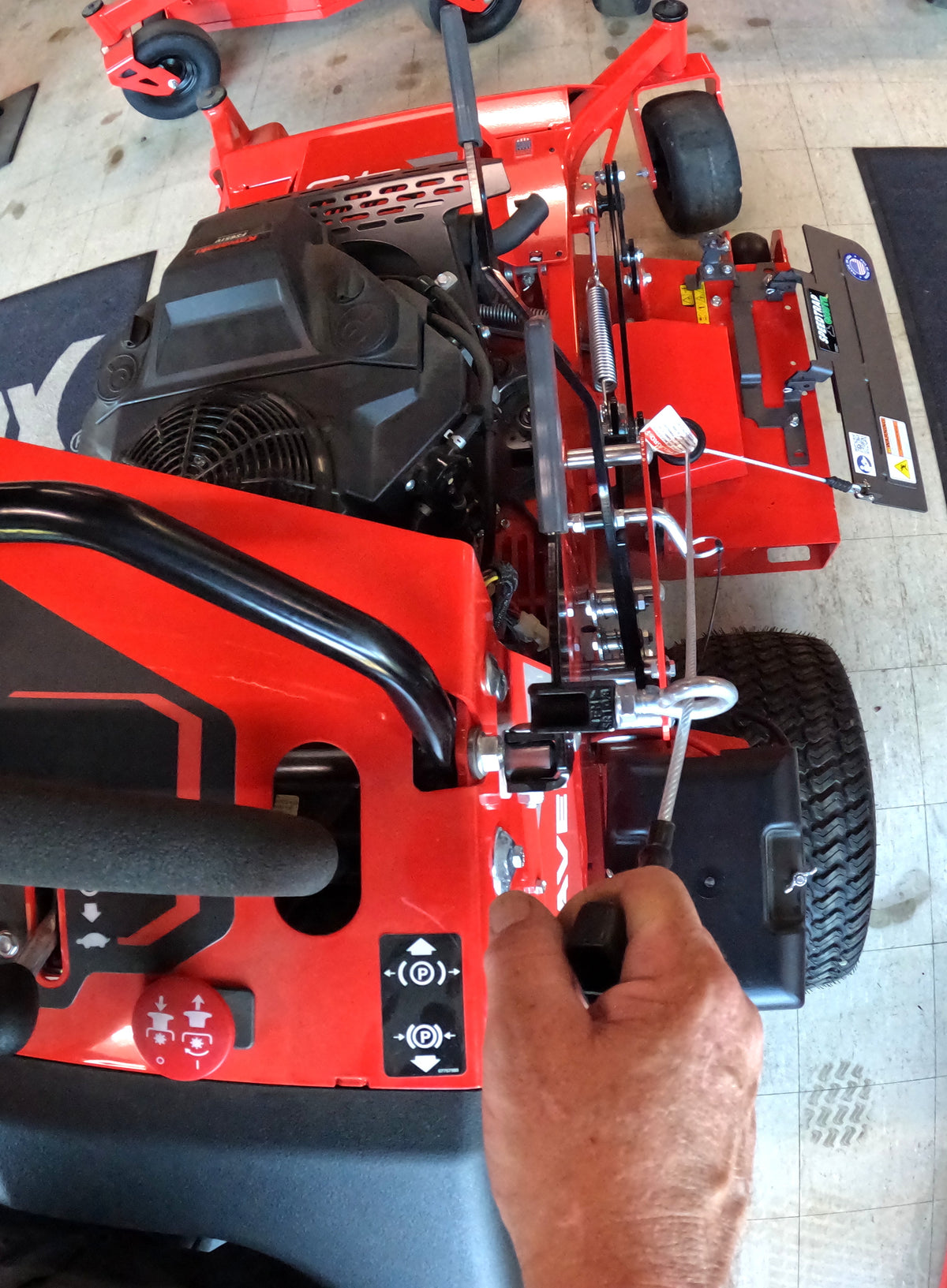 Speedtrap® Chute Blocker Gravely® Z Stance®