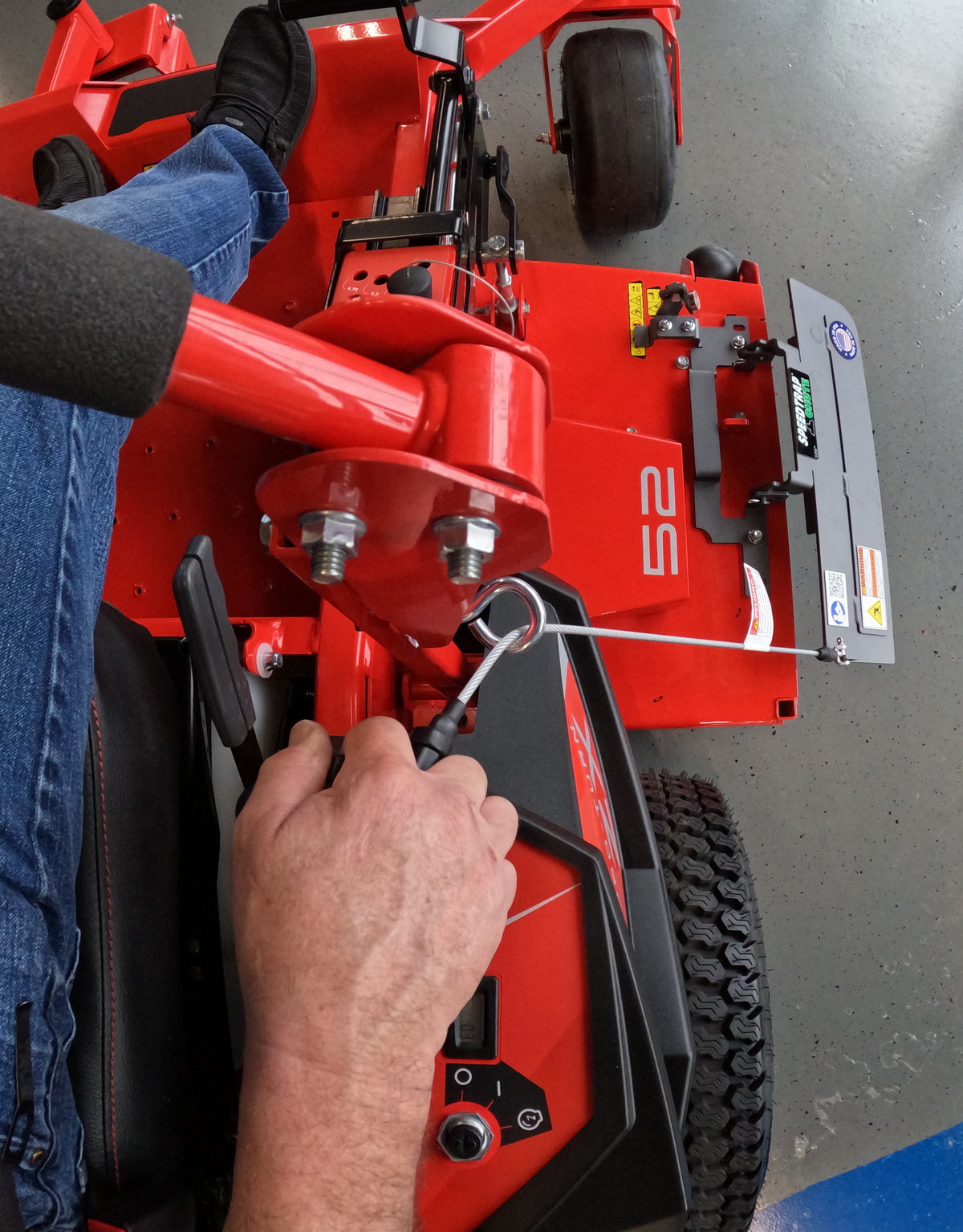 Speedtrap® Chute Blocker Gravely® Pro Turn® ZX