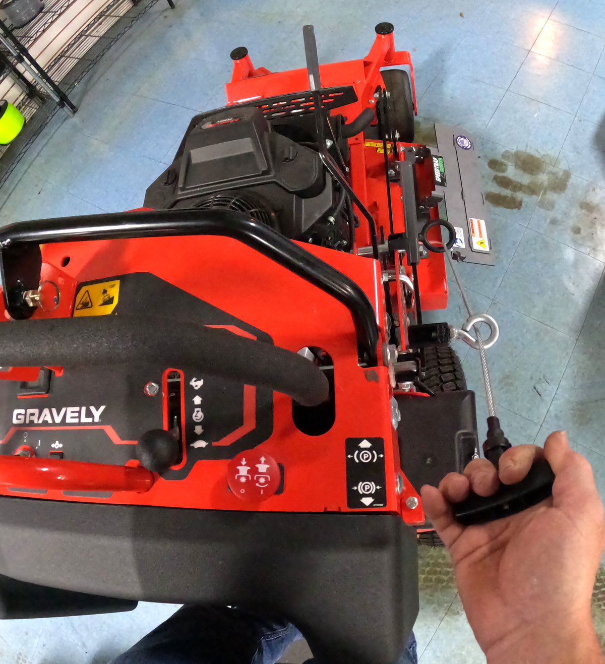 Speedtrap® Chute Blocker Gravely® Z Stance®