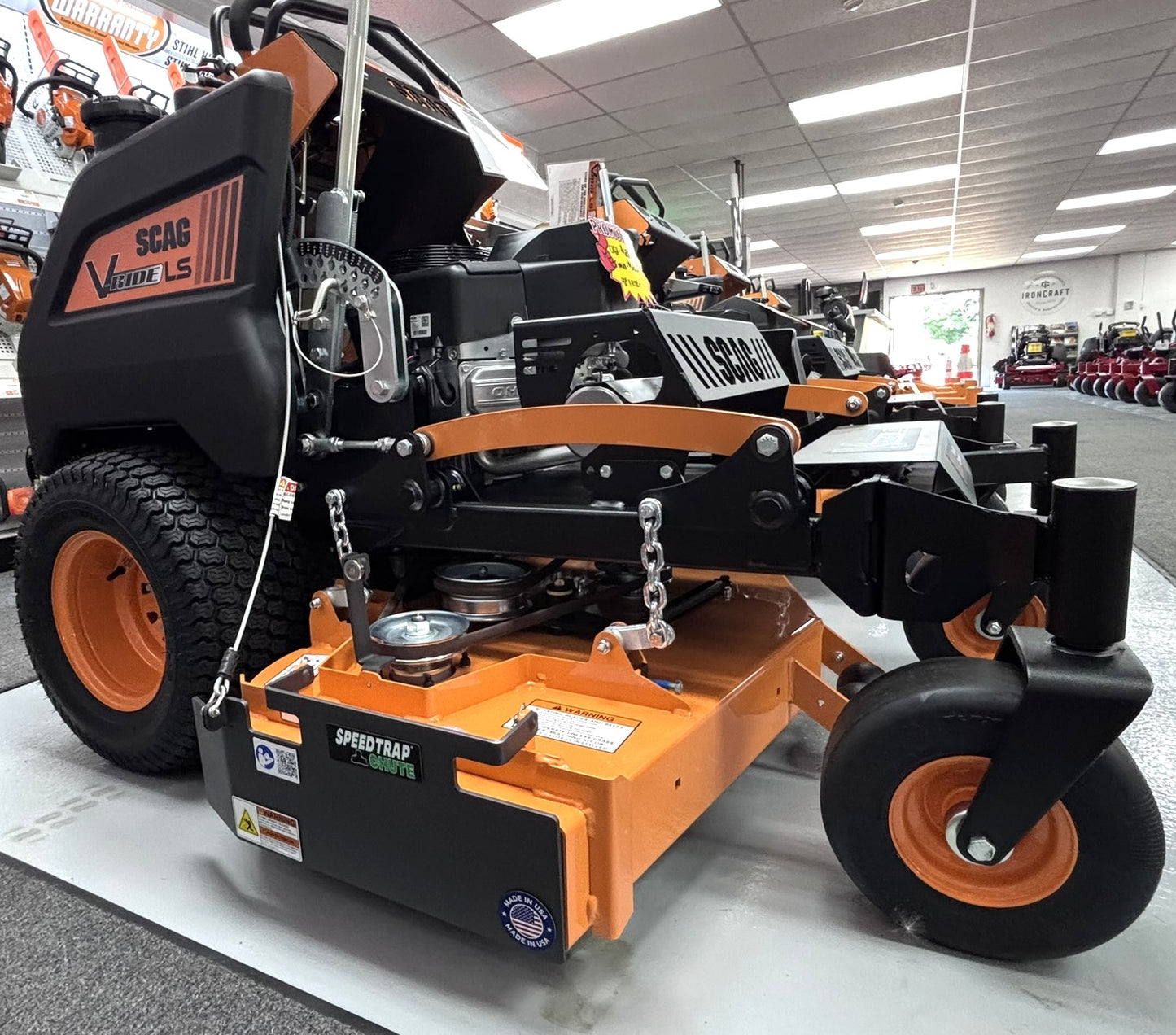 Speedtrap® Chute Blocker Scag® V-Ride™ LS 42" & 48"