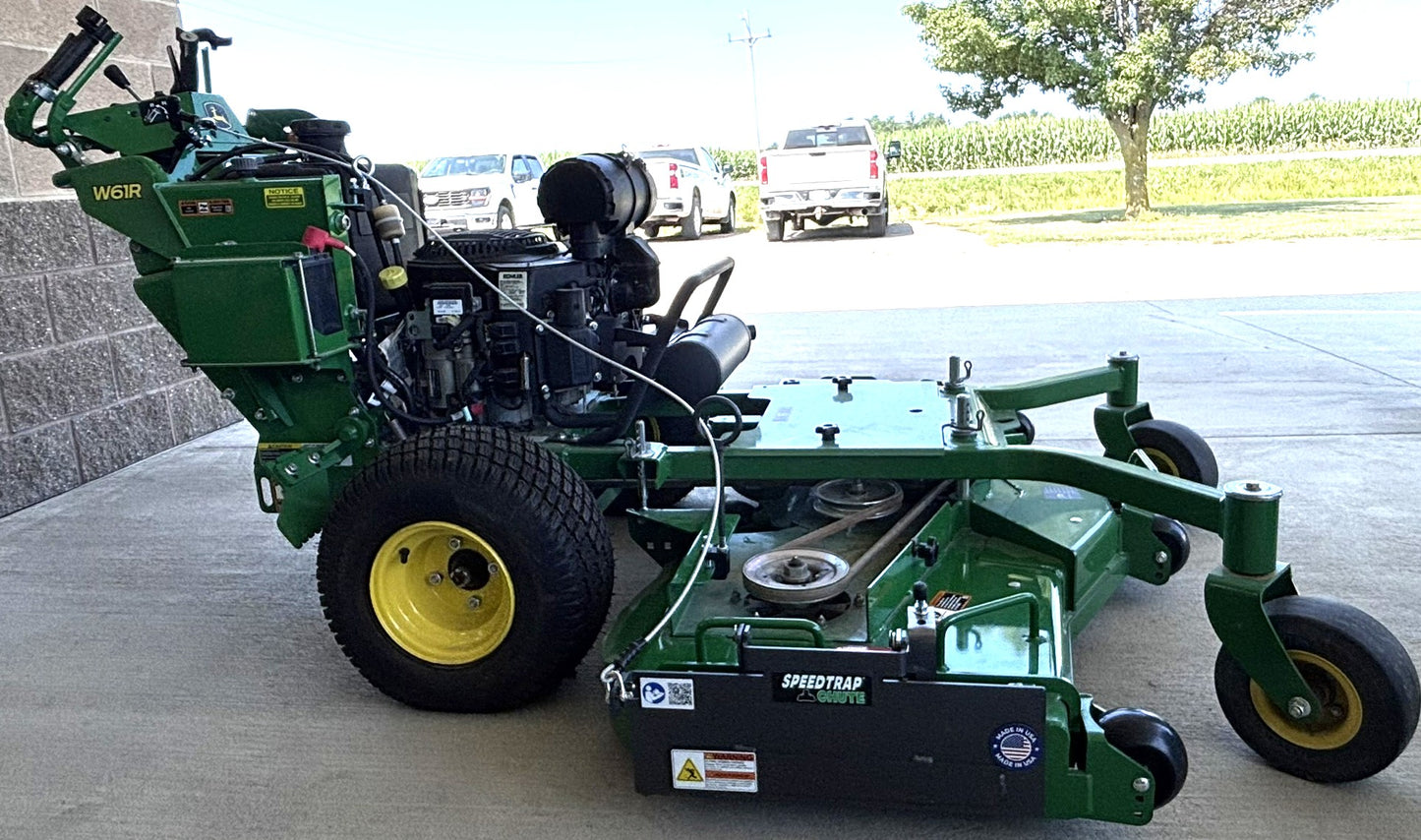 Speedtrap® Chute Blocker John Deere®  W61R Walk Behind