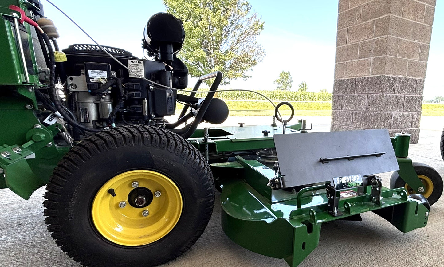 Speedtrap® Chute Blocker John Deere®  W61R Walk Behind