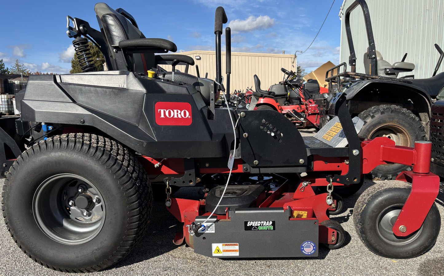 Speedtrap® Chute Blocker Toro® Timecutter® HD 48"/54"/60