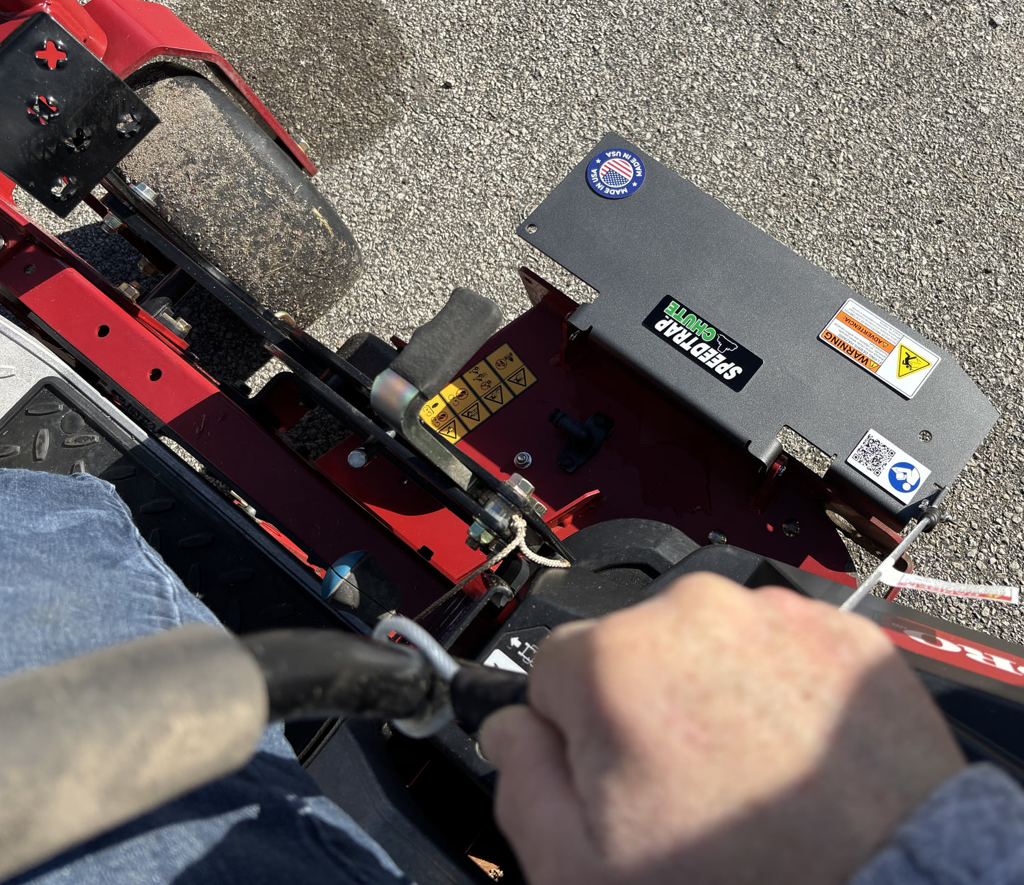 Speedtrap® Chute Blocker Toro® Timecutter® HD 48"/54"/60