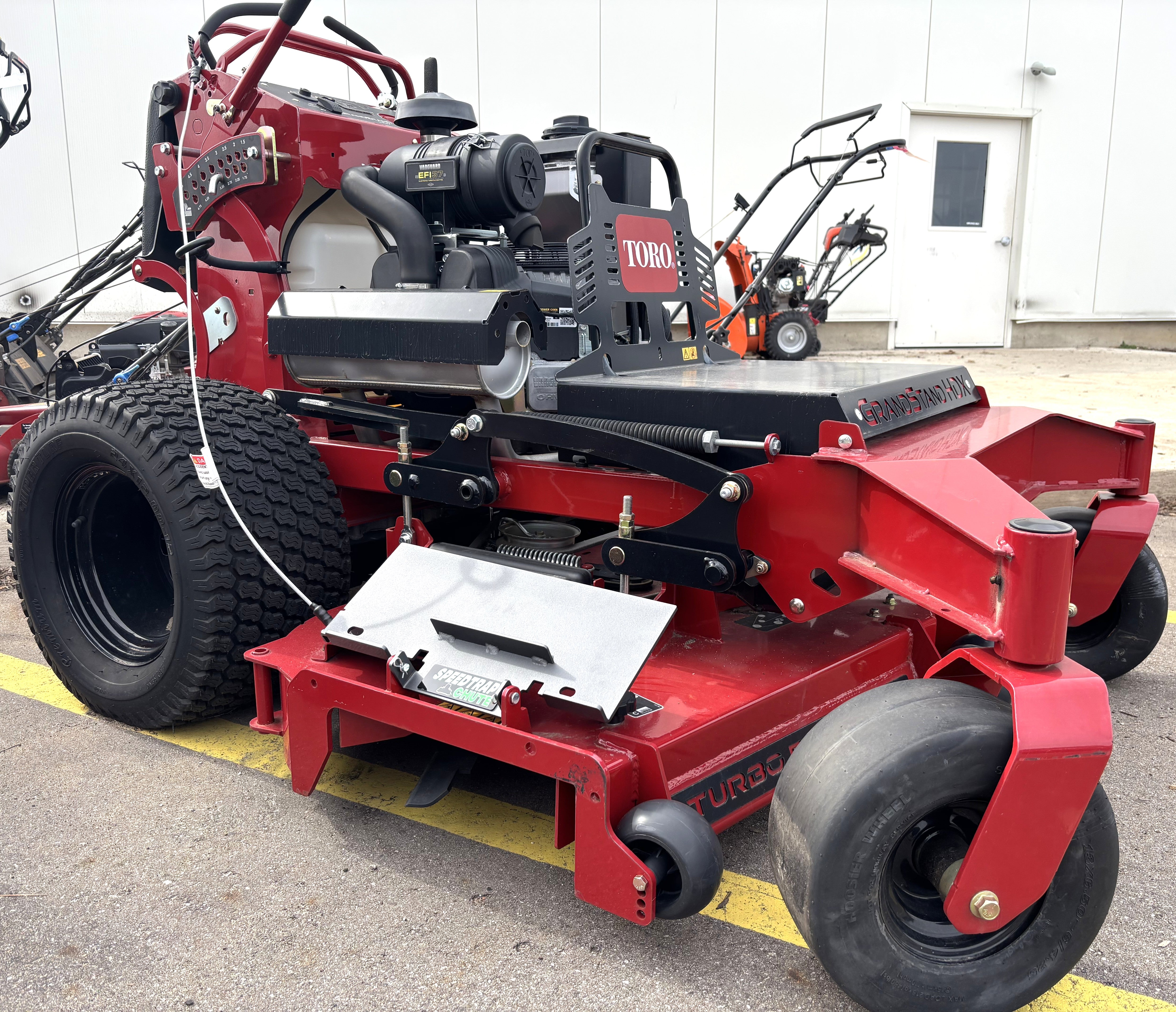 Speedtrap® Chute Blocker Toro® GrandStand® HDX – Speedtrap Chute LLC